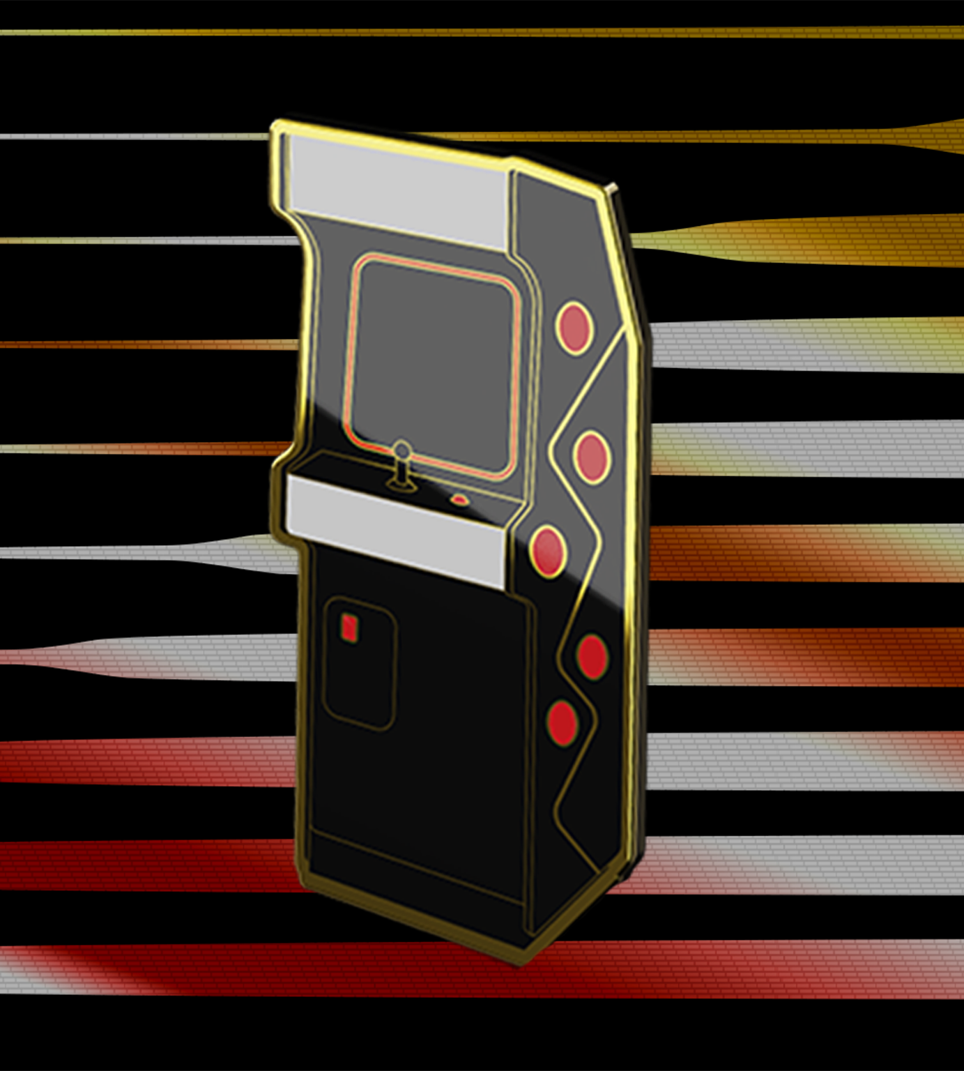 konami-arcade-classics-anniversary-emaille-pin-anstecker image 2