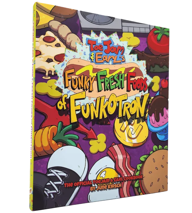 limited-run-toejam-earl-funkotron-kochbuch-hardcover-rezepte image 1
