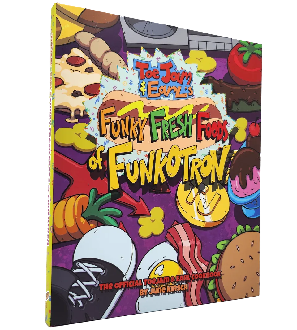 limited-run-toejam-earl-funkotron-kochbuch-hardcover-rezepte image 1