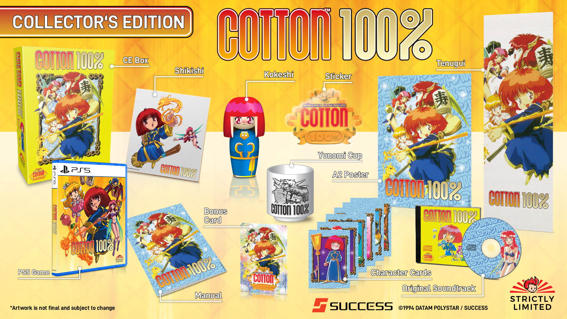strictly-limited-cotton-16-bit-ce-bundle-ps5-spiel-sammlung image 2