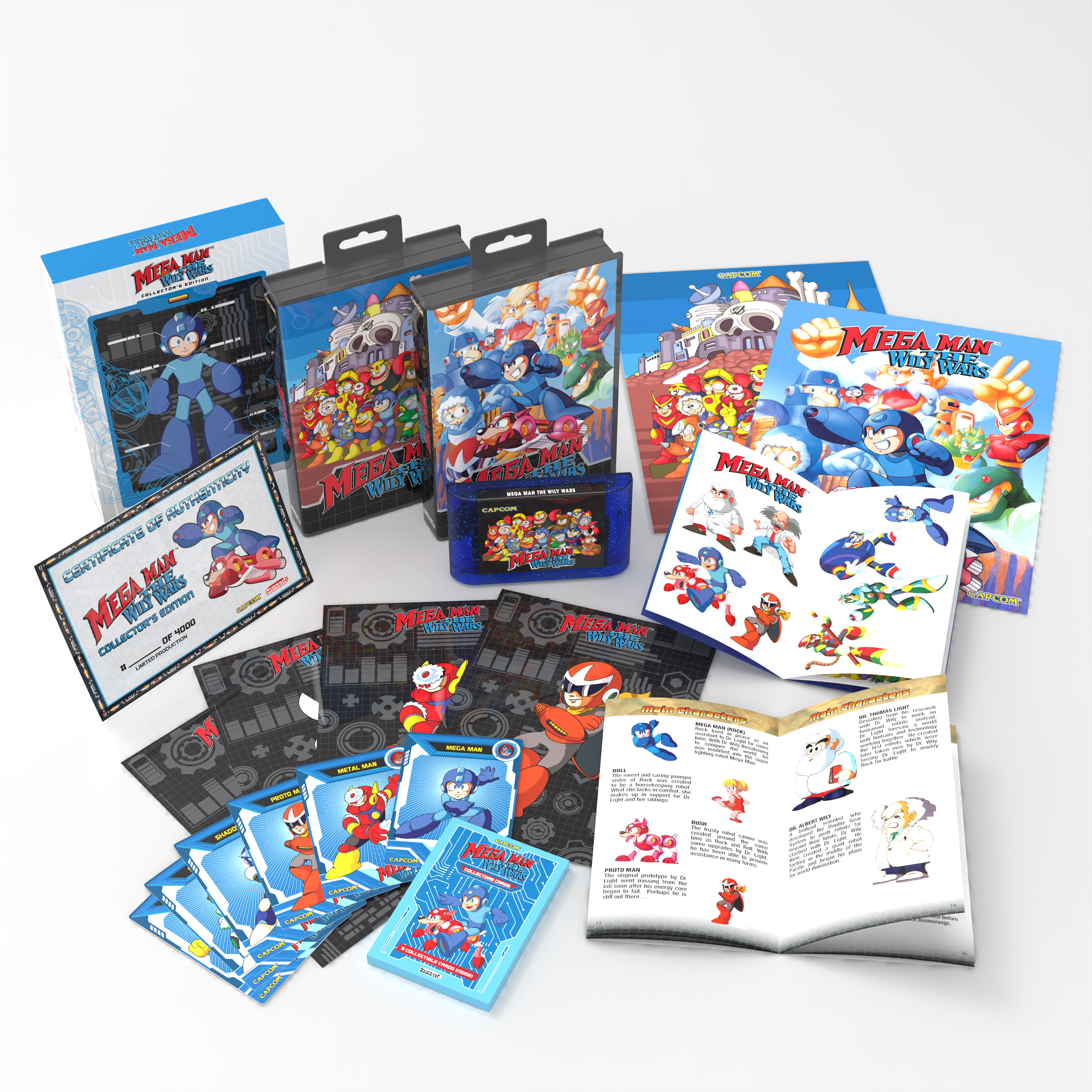 strictly-limited-mega-man-wily-wars-mega-drive-modul-collector-s-edition image 2