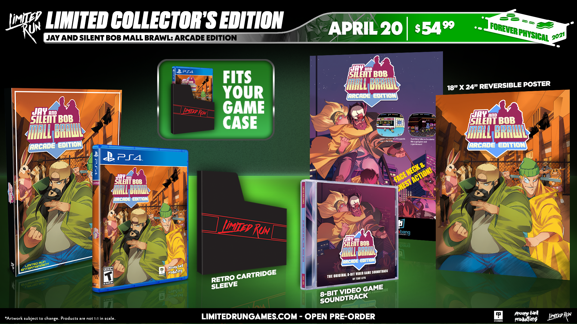 limited-run-jay-and-silent-bob-mall-brawl-ps4-classic-edition image 2