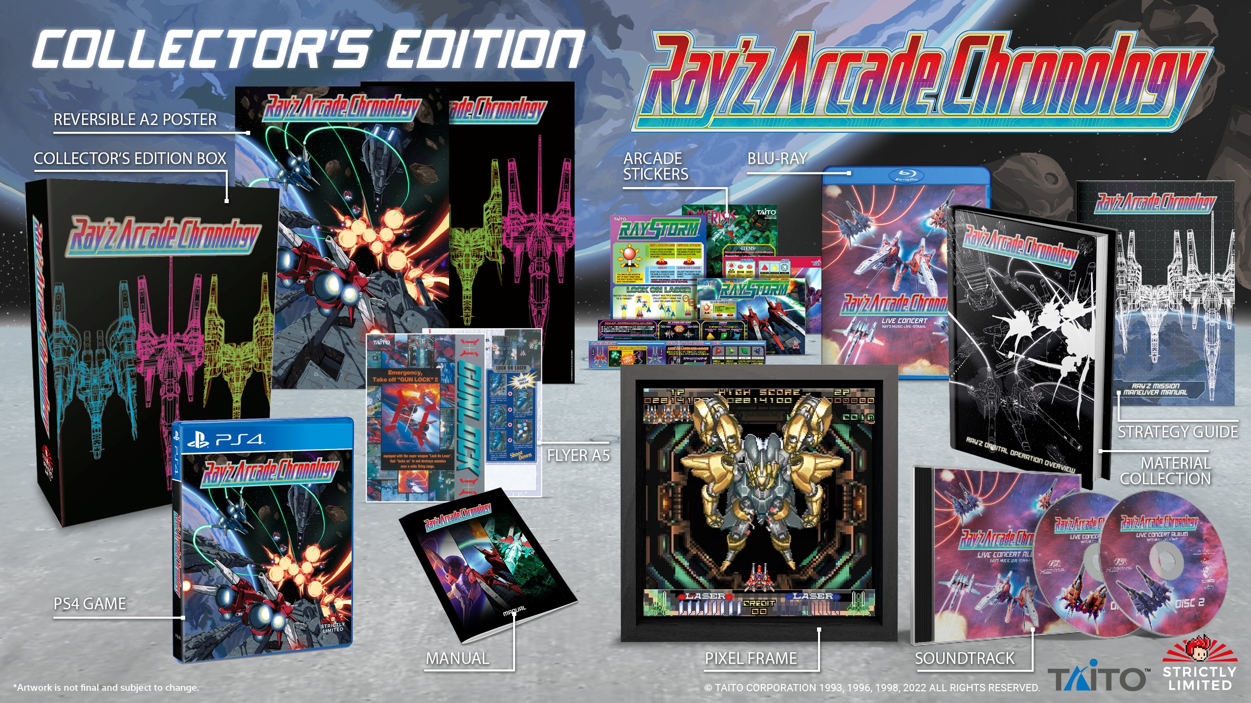 strictly-limited-ray-z-arcade-chronology-ps4-collector-s-edition-box image 2