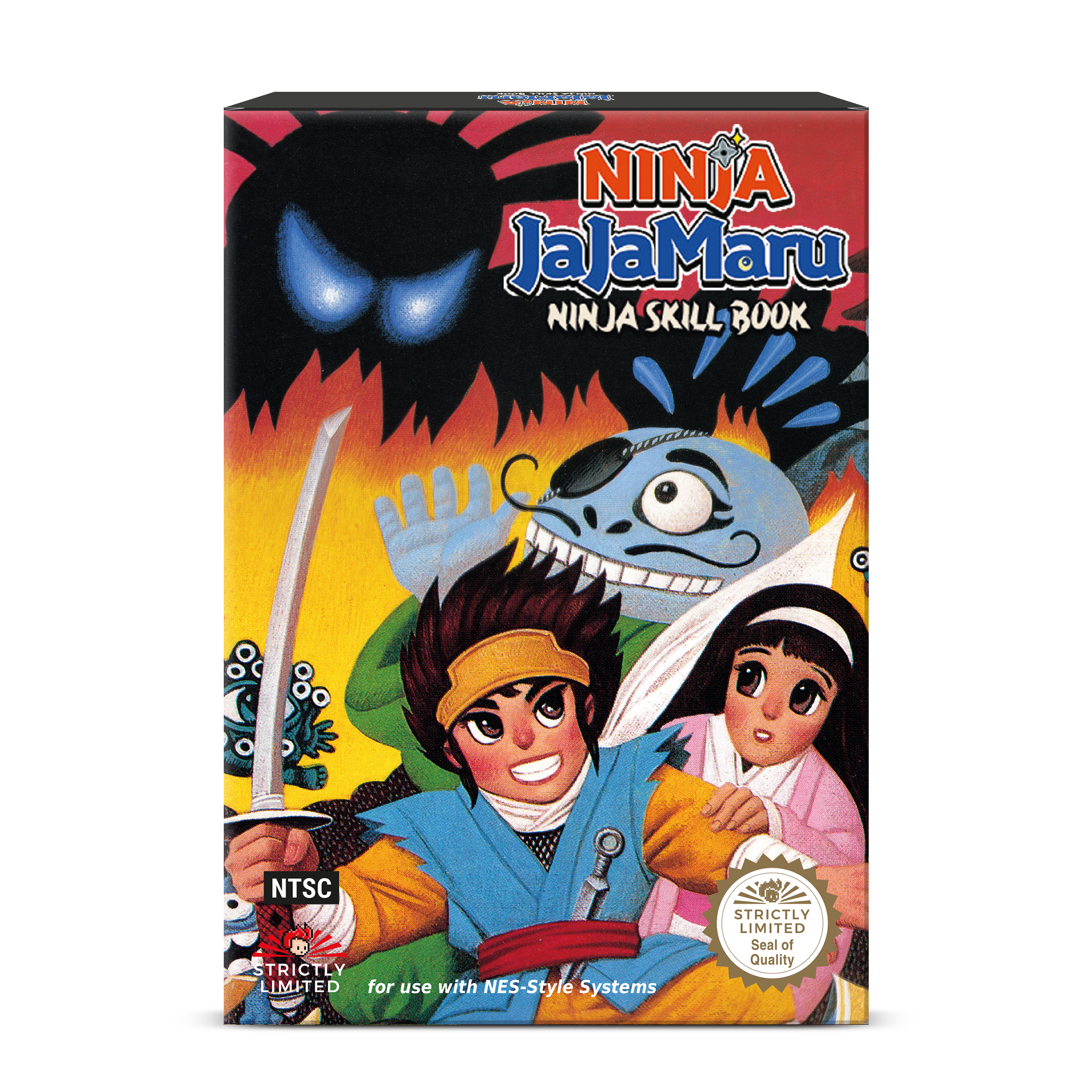 strictly-limited-games-ninja-jajamaru-ninja-skill-book-nes-modul-rpg image 1