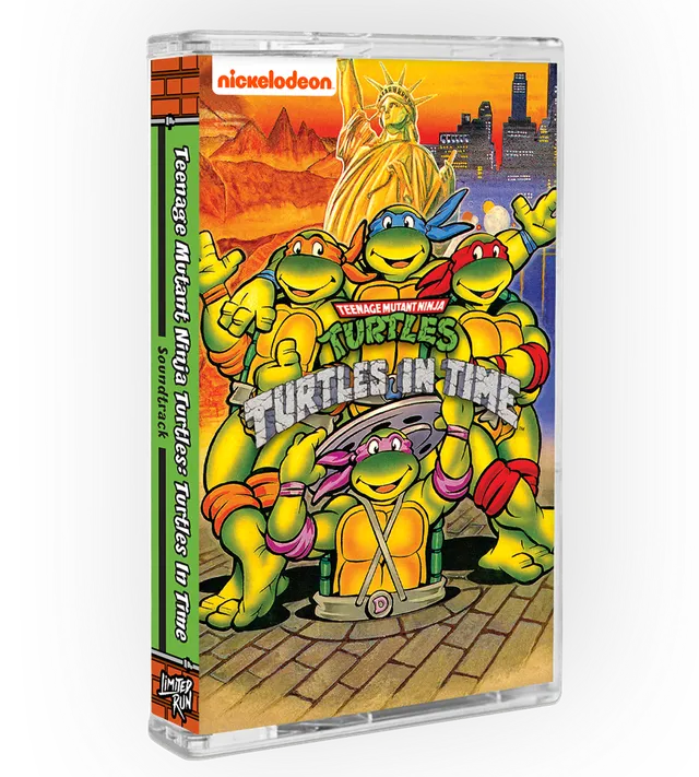 limited-run-turtles-in-time-kassette-soundtrack-arcade-retro image 1