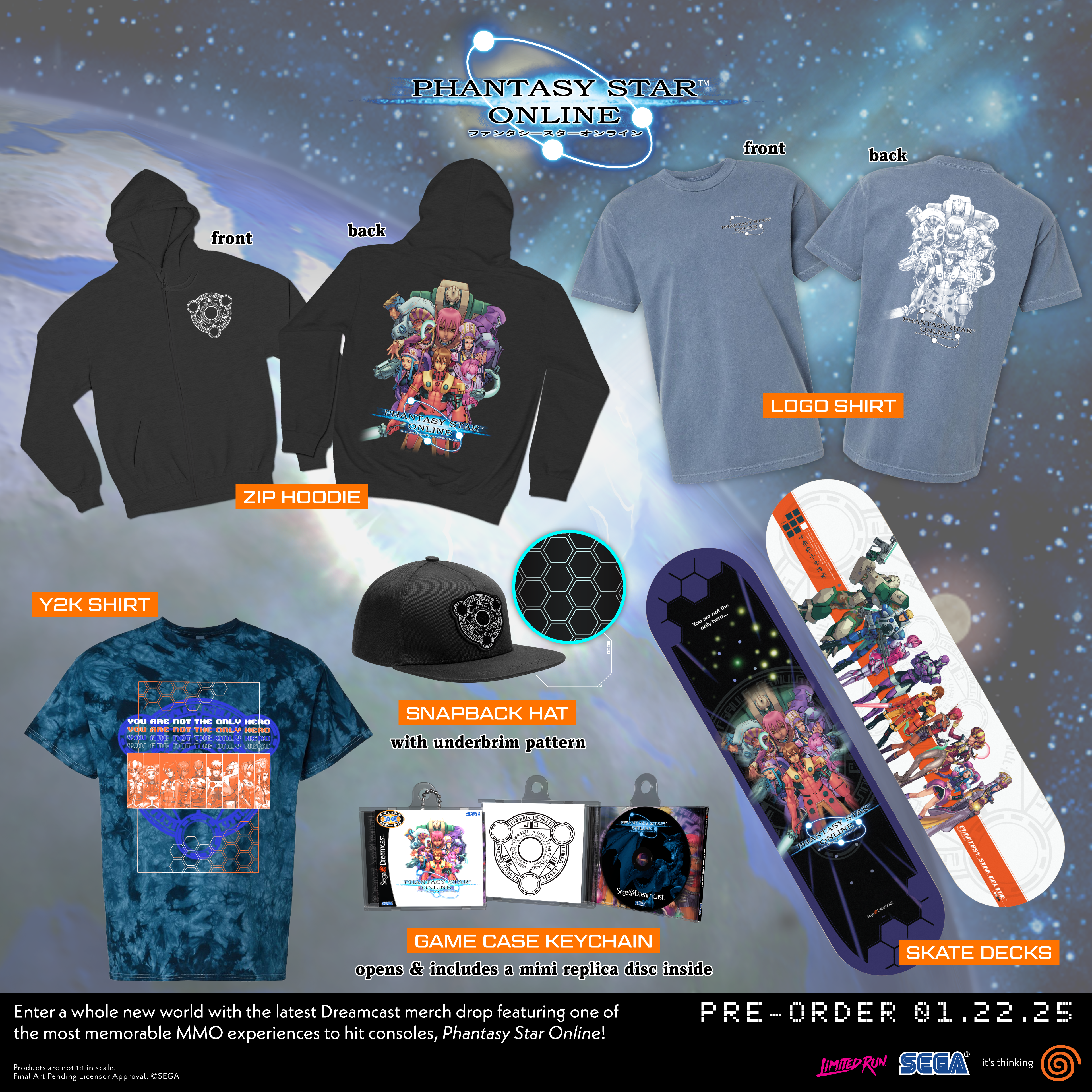 limited-run-phantasy-star-online-logo-shirt-t-shirt-gr-e-xl image 3