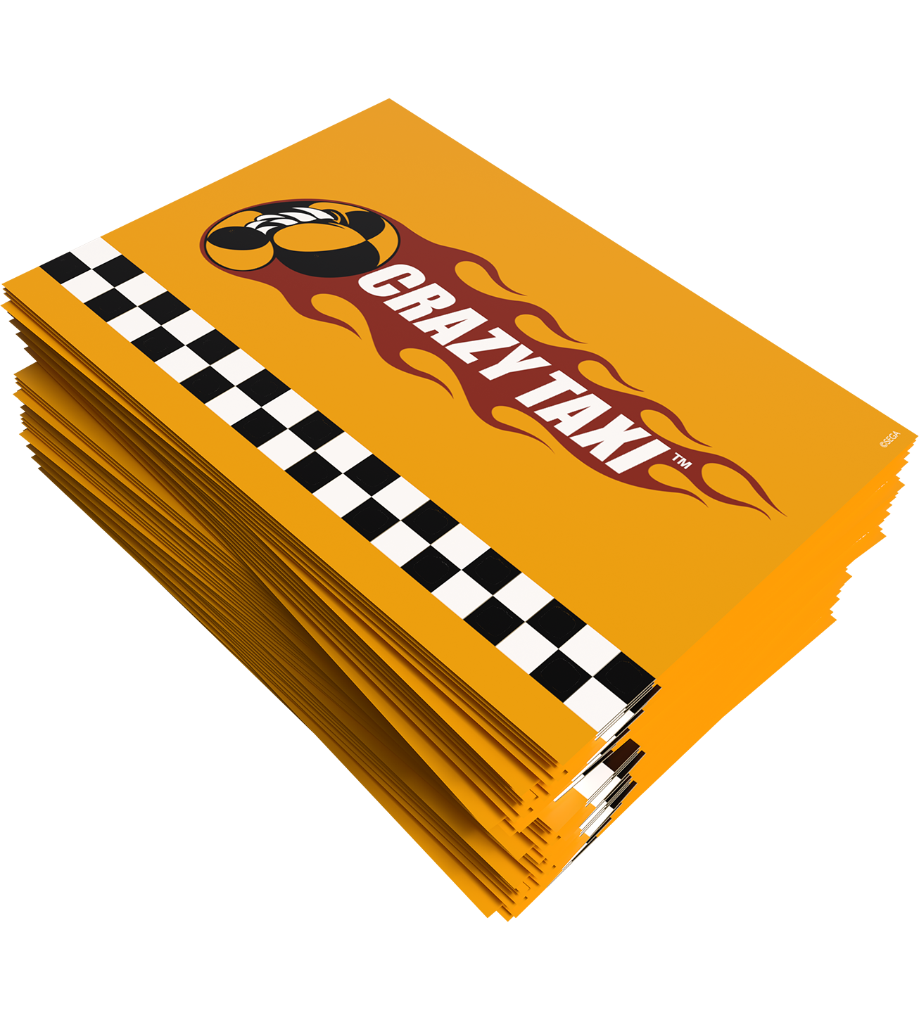 limited-run-crazy-taxi-card-sleeves-kartenh-llen-retro image 1
