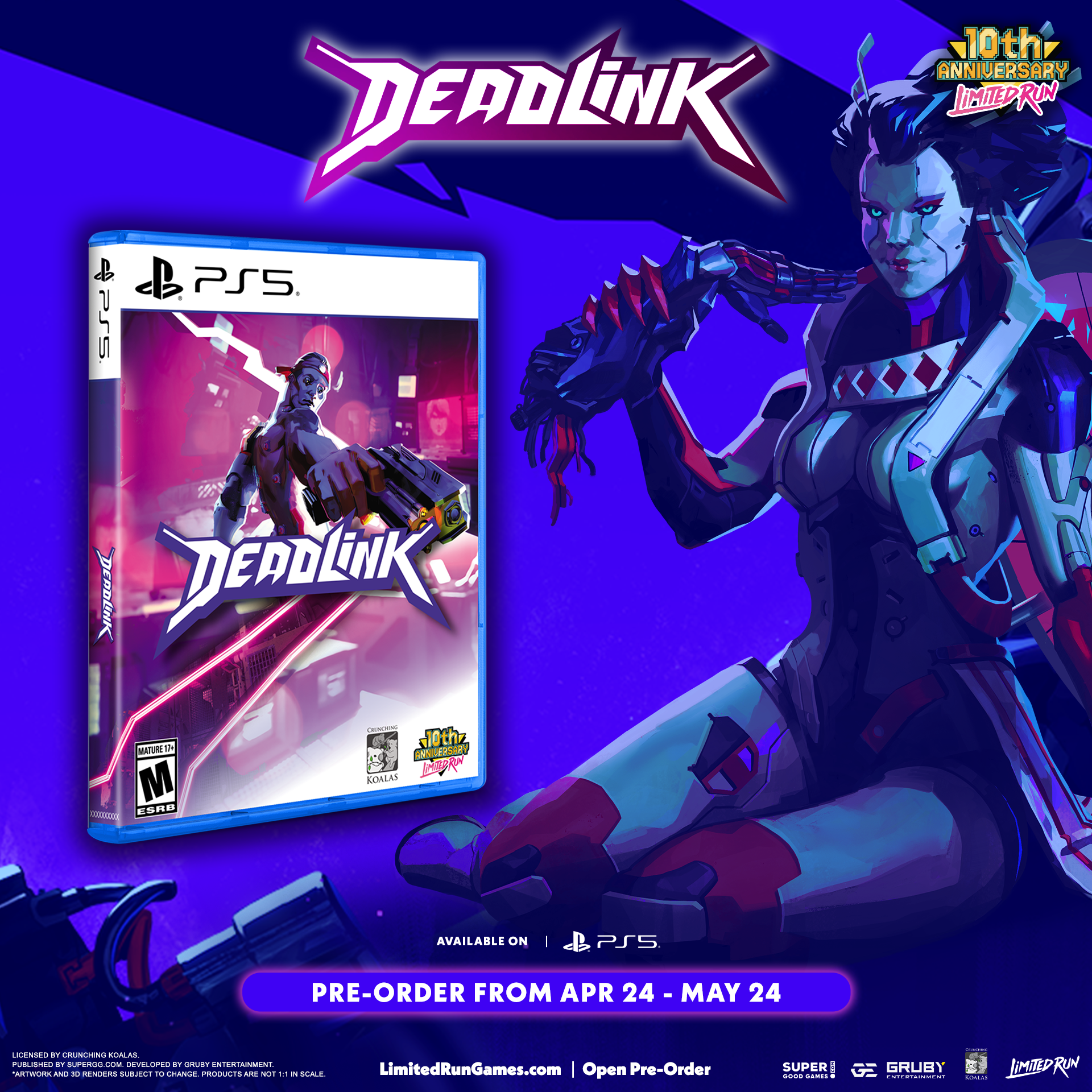 limited-run-games-deadlink-206-ps5-spiel-shooter-standard image 2