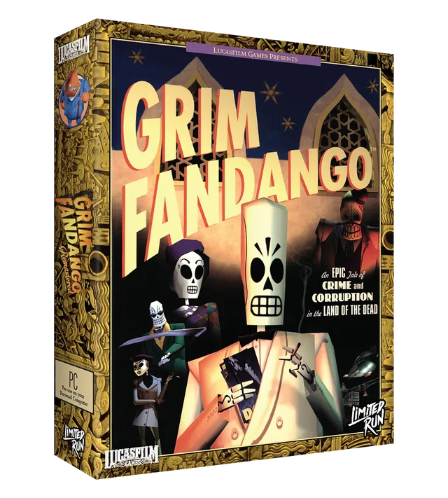 limited-run-grim-fandango-remastered-pc-sammler-edition-disc image 1