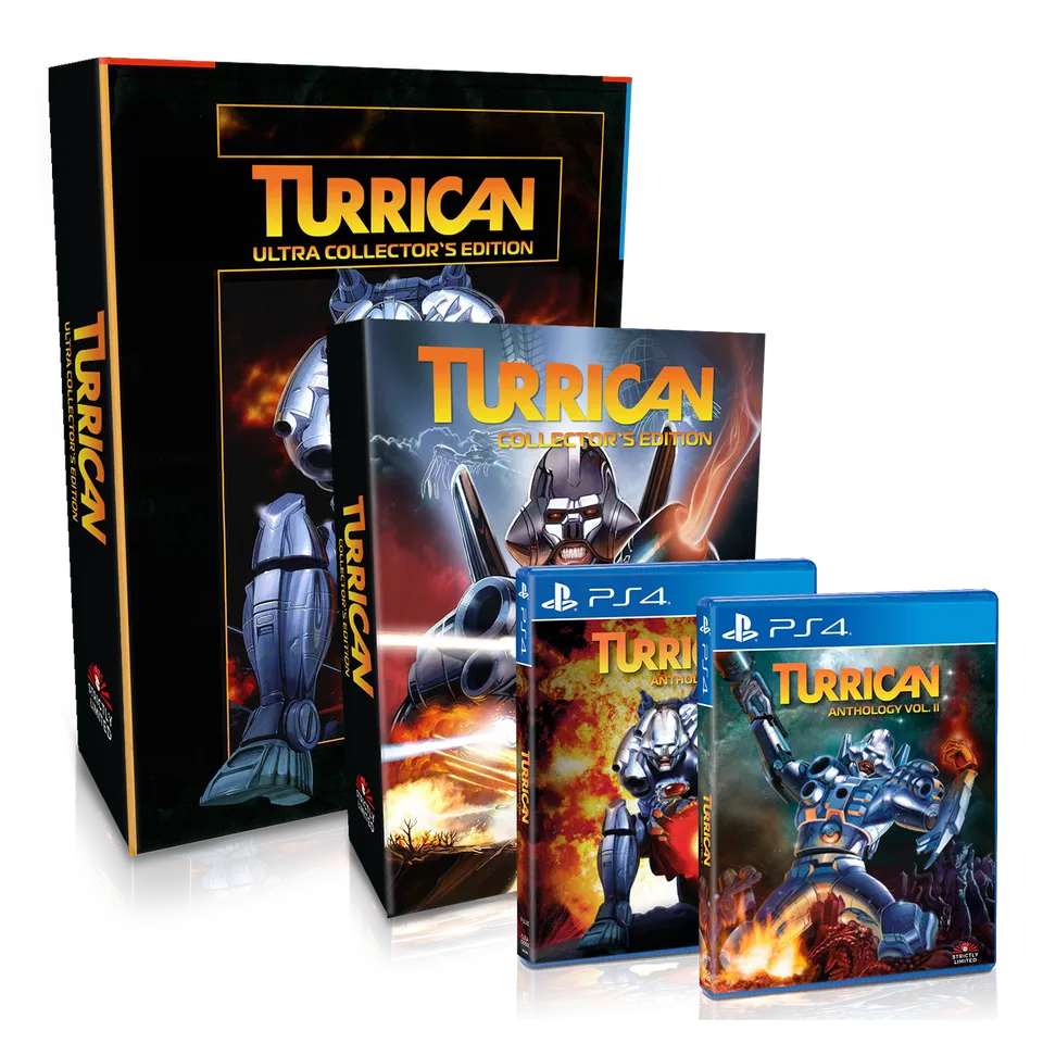 strictly-limited-turrican-anthology-ps4-ultra-collector-s-run-gun image 1