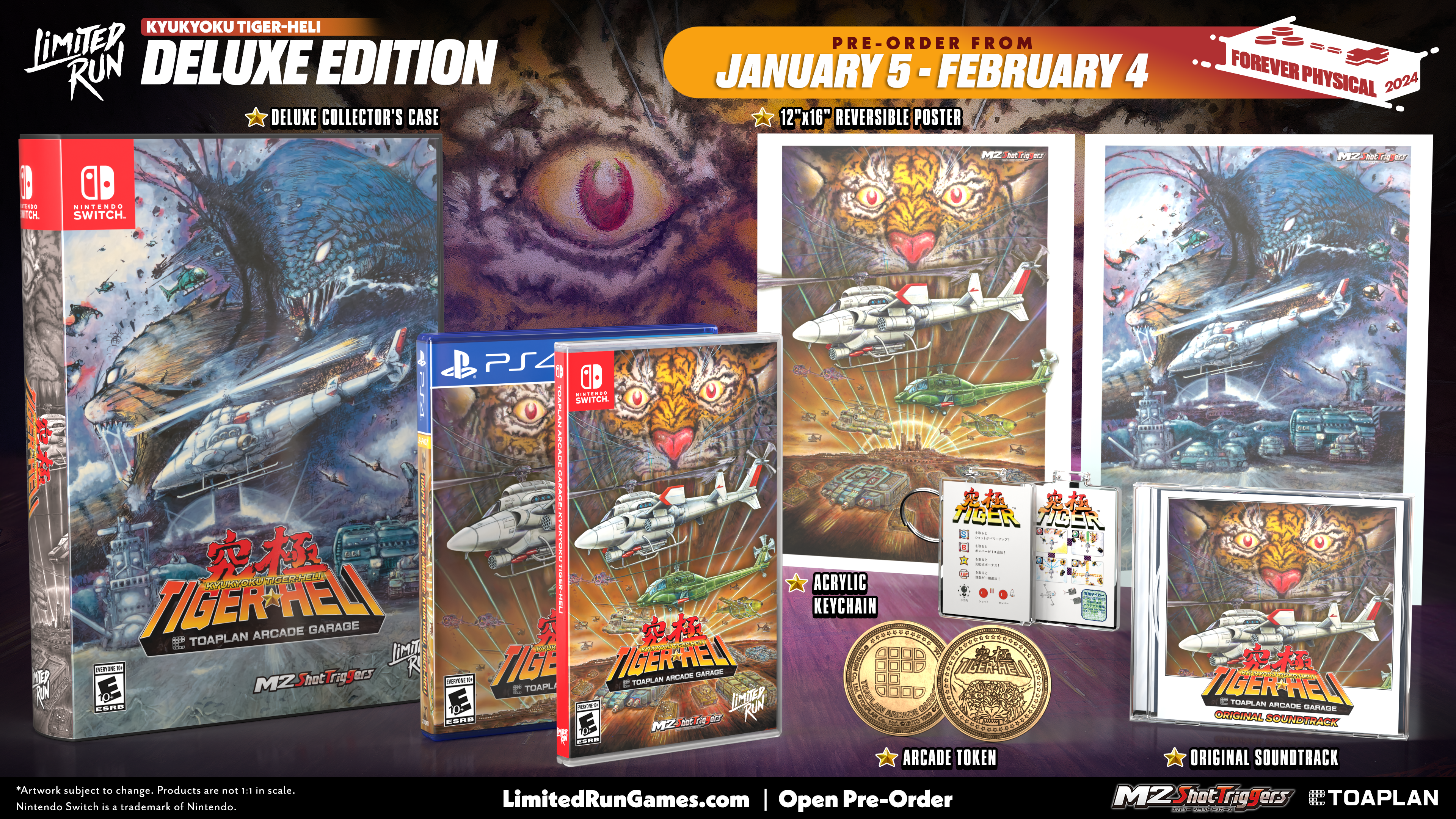 limited-run-toaplan-tiger-heli-ps4-spiel-deluxe-edition image 3