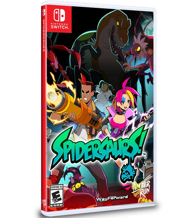 switch-limited-run-spidersaurs-switch-spiel-run-n-gun-co-op image 1
