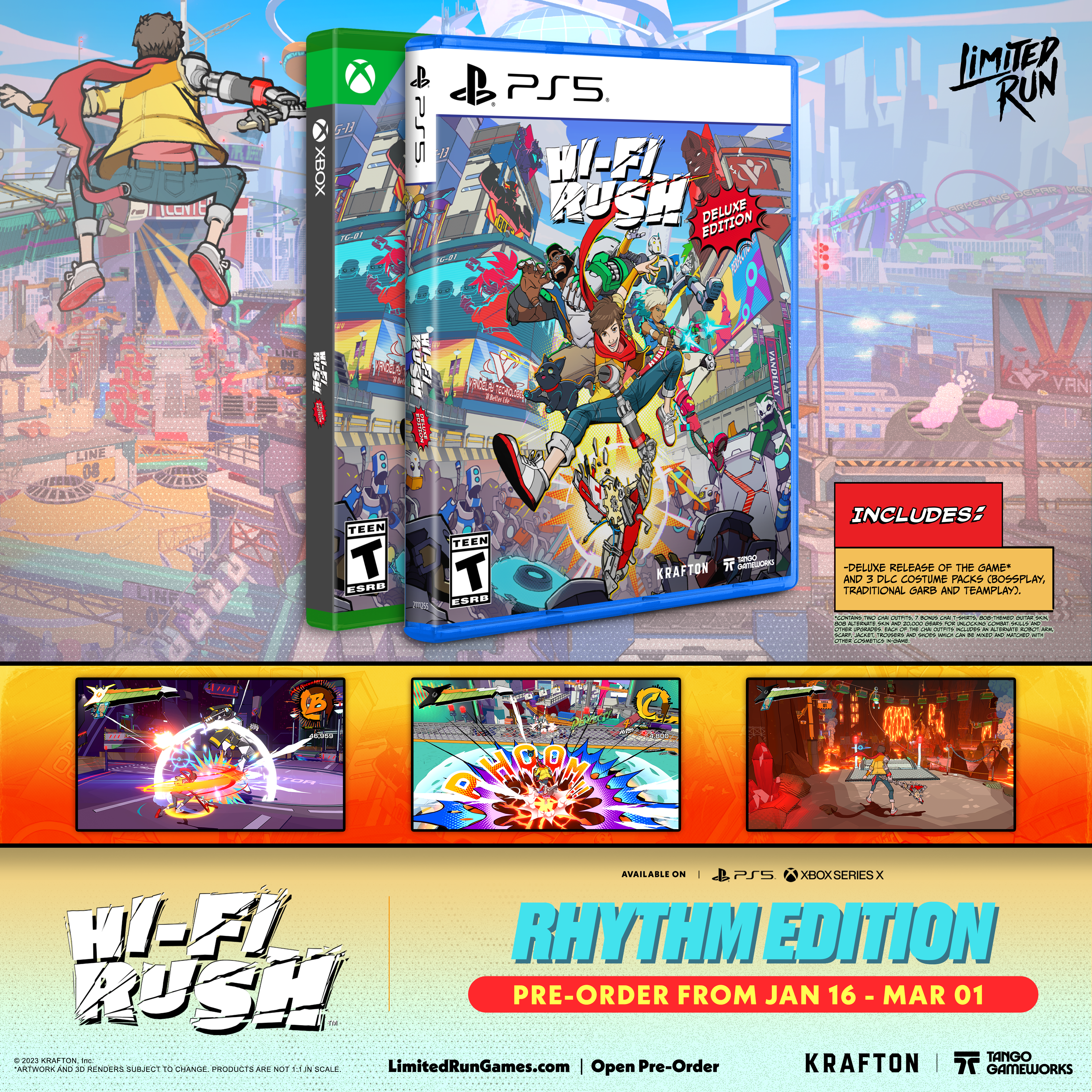 limited-run-hi-fi-rush-rhythm-edition-ps5-xbox-spiel image 2