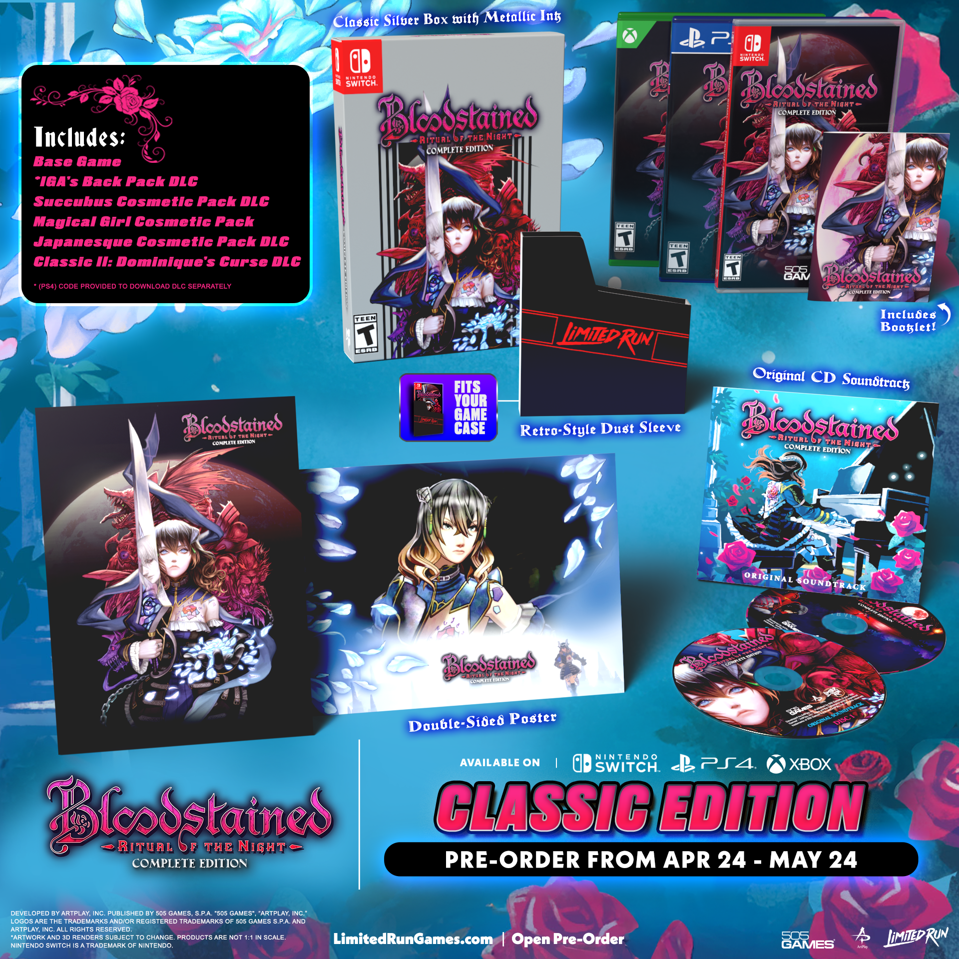 limited-run-bloodstained-ritual-of-the-night-complete-classic-switch-spiel image 2