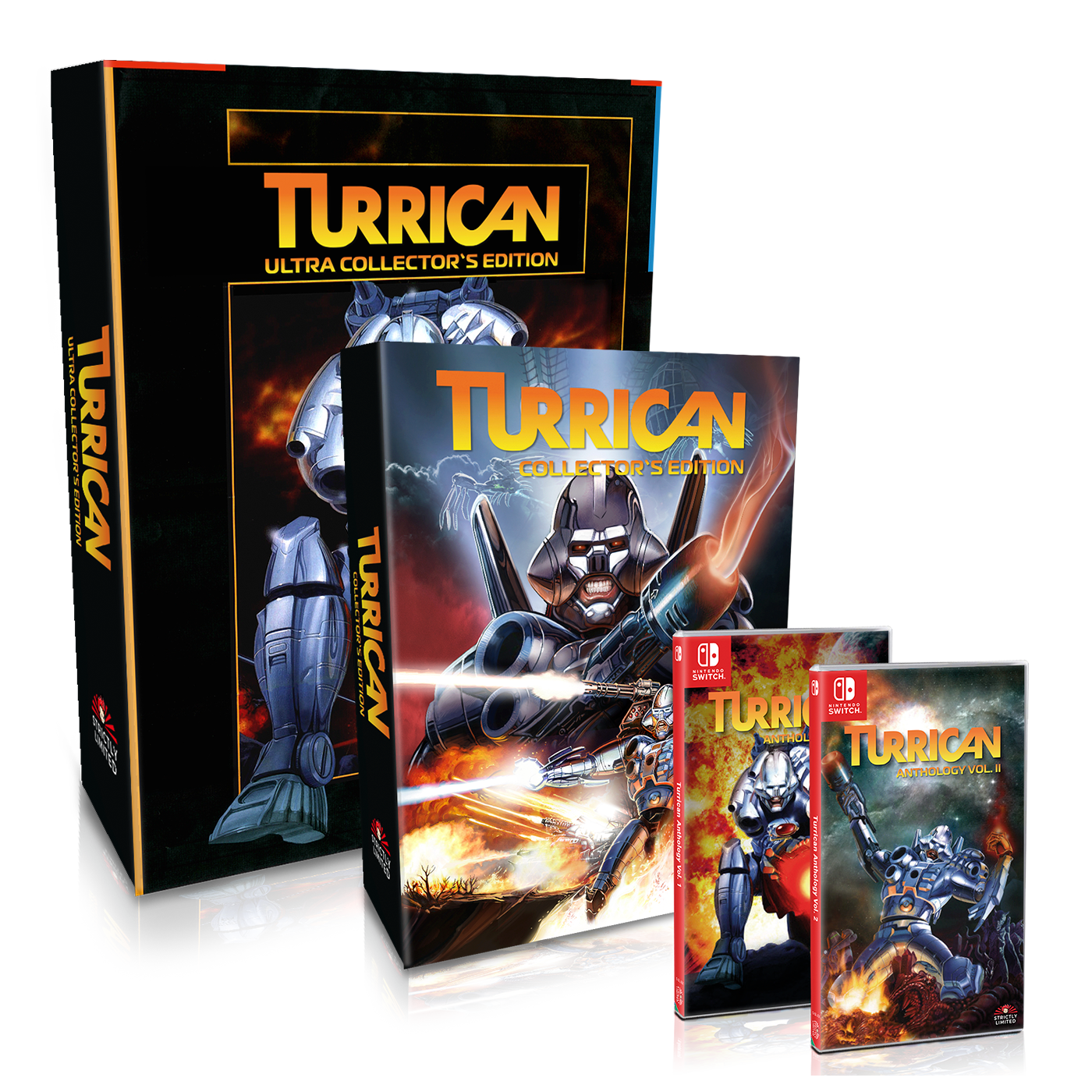 strictly-limited-games-turrican-ultra-collector-s-edition-switch-sammlerset image 1