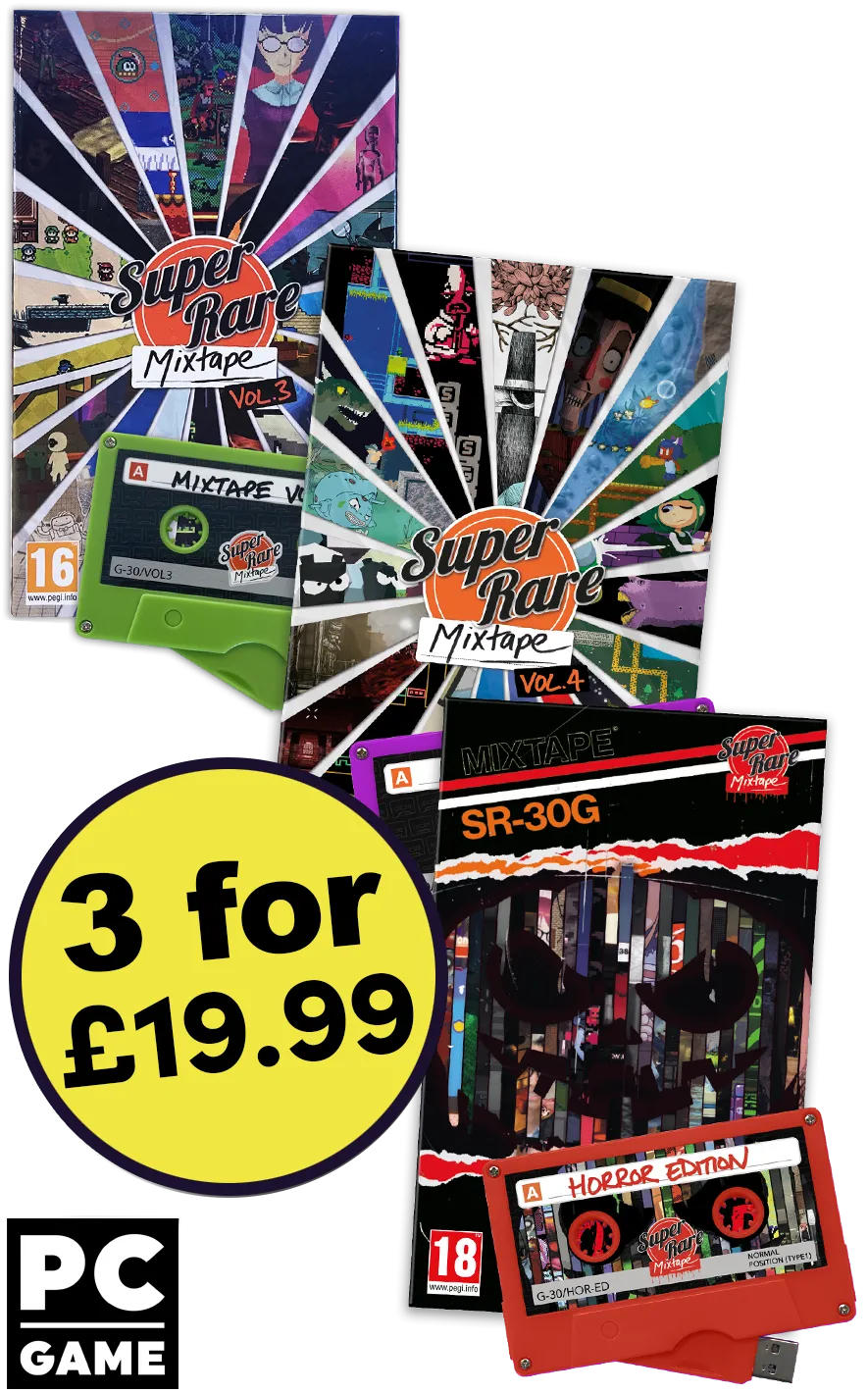 super-rare-games-mixtape-bundle-vol-3-4-horror-pc-spiele-bundle image 1