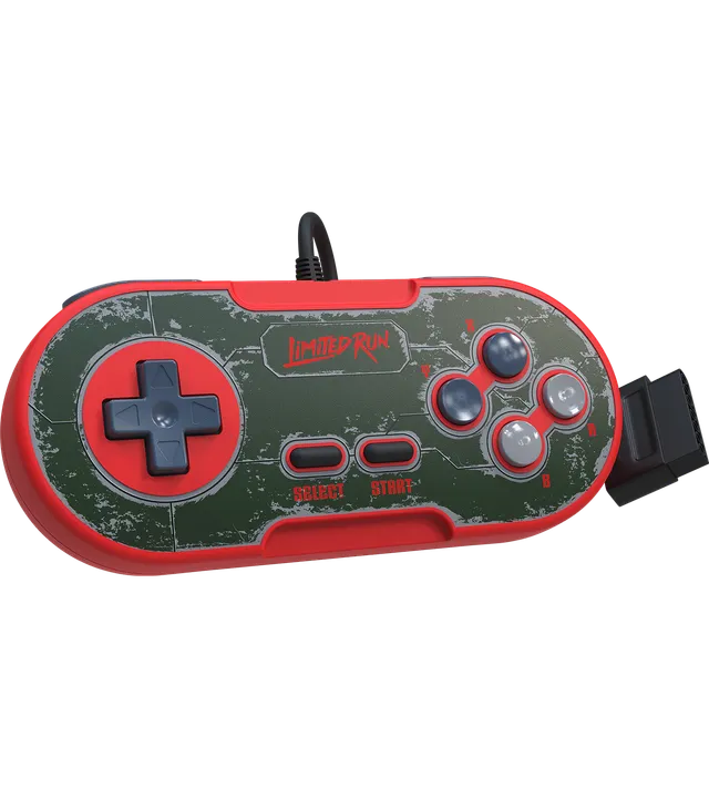limited-run-snes-rumble-controller-kabel-gamepad-dual image 1