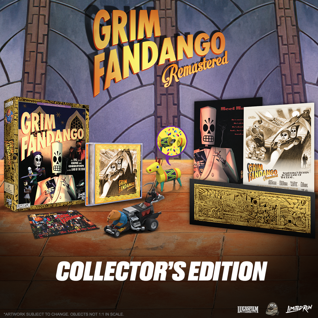 limited-run-grim-fandango-remastered-pc-sammler-edition-disc image 2
