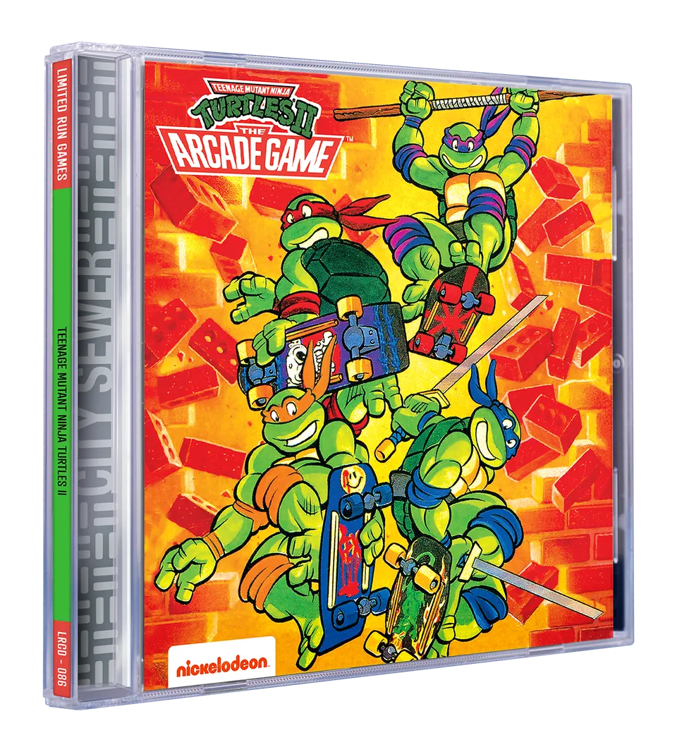 limited-run-games-turtles-ii-arcade-game-cd-soundtrack image 1