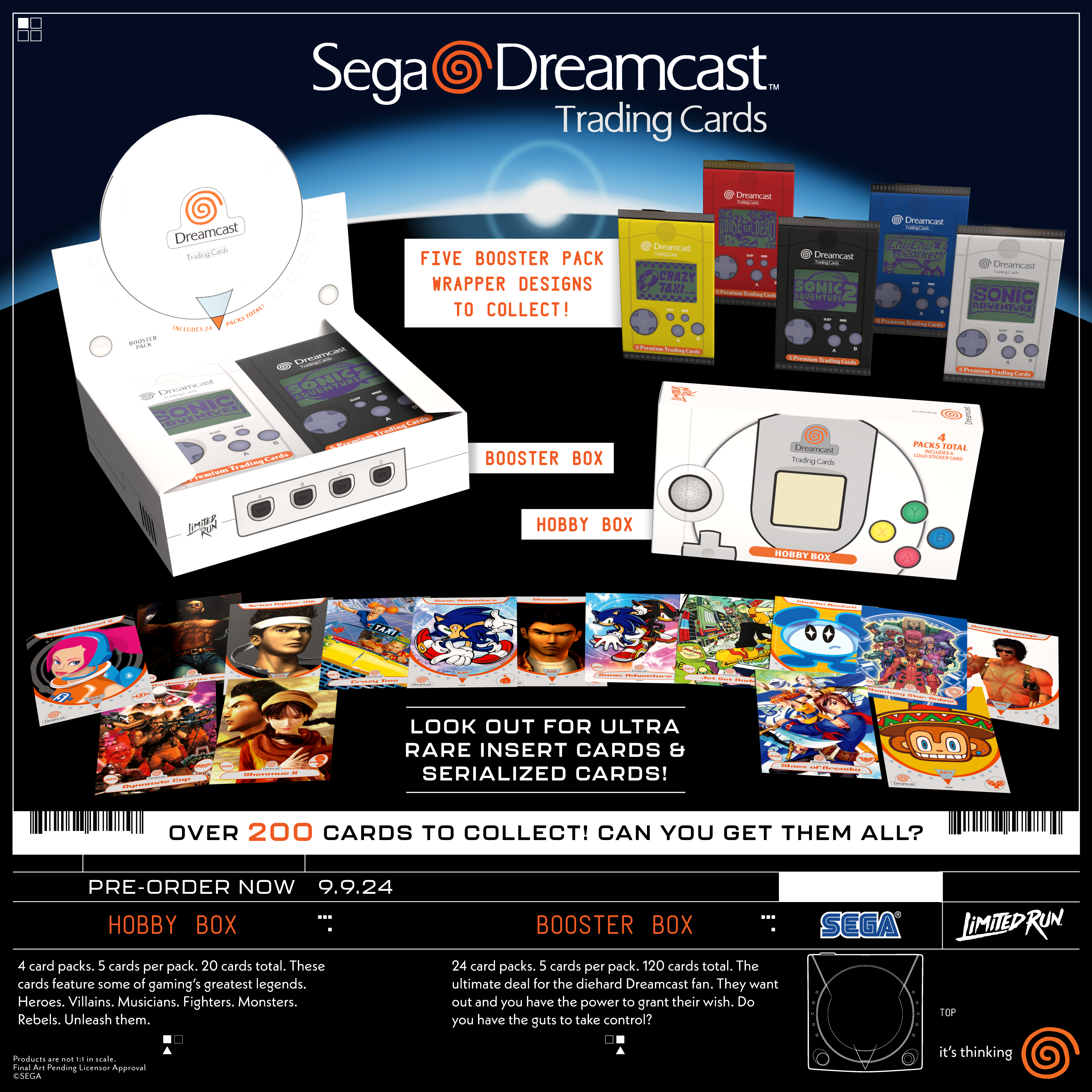 limited-run-sega-dreamcast-trading-cards-booster-box-24-packs image 3