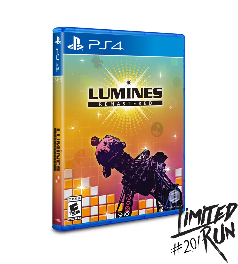 limited-run-201-lumines-remastered-ps4-spiel-disc image 1