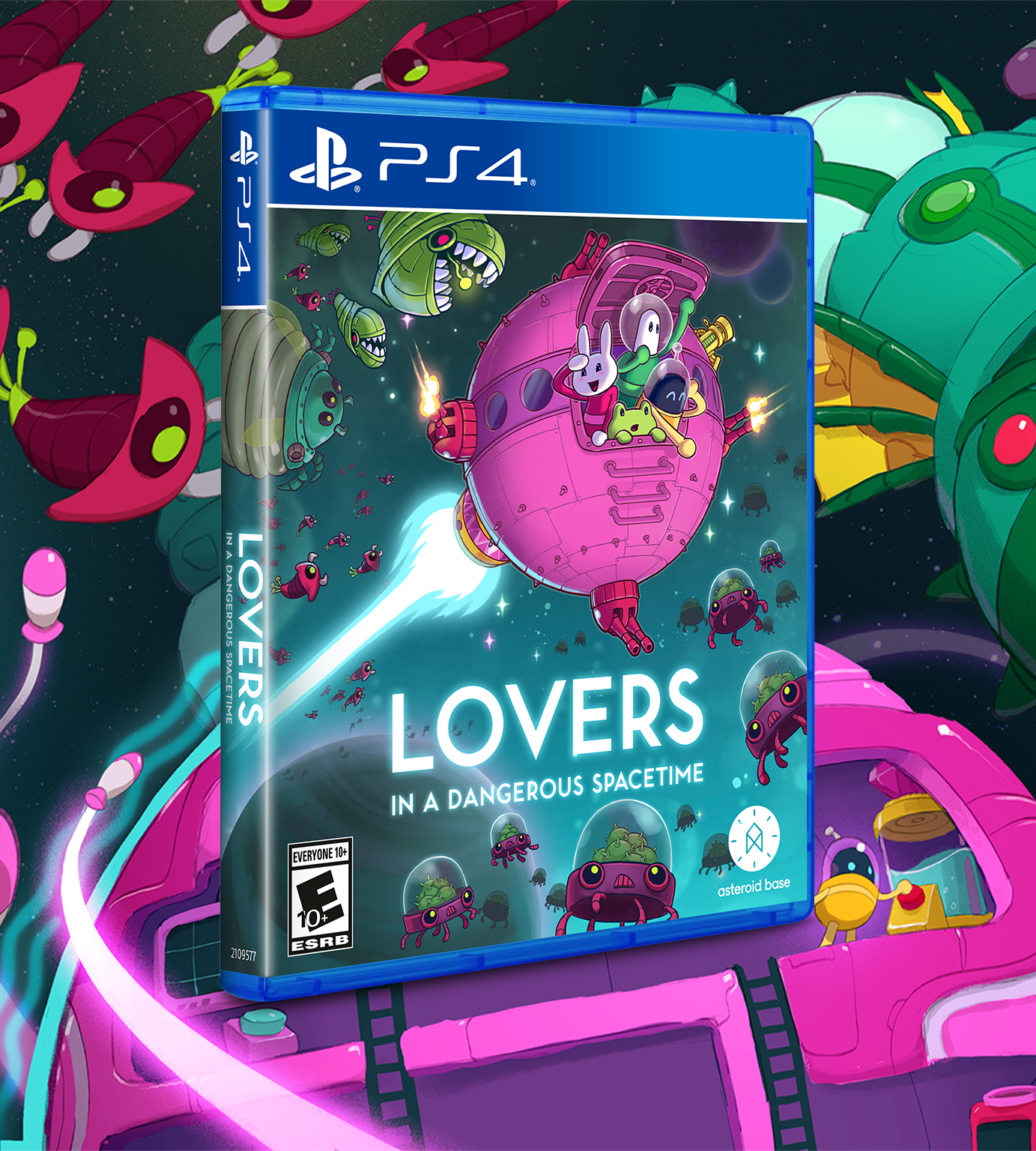 limited-run-lovers-in-a-dangerous-spacetime-ps4-spiel-standard image 2