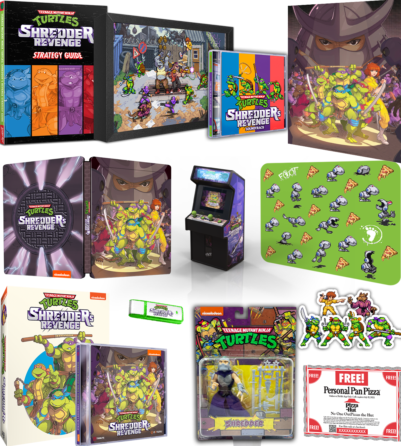 tmnt-shredder-s-revenge-radical-edition-pc-spiel-steelbook image 2