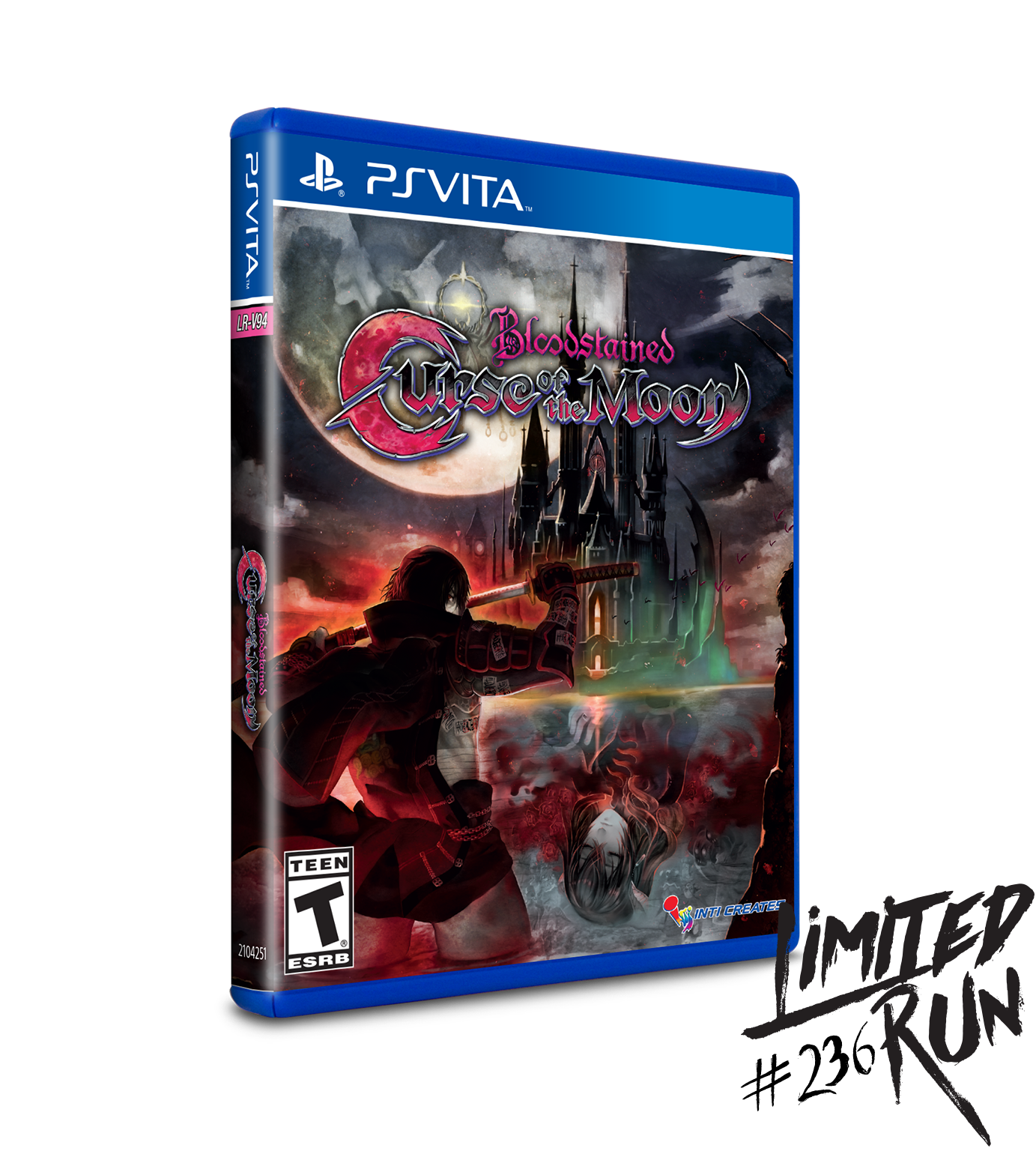 limited-run-236-bloodstained-curse-of-the-moon-vita-spiel-cartridge image 1