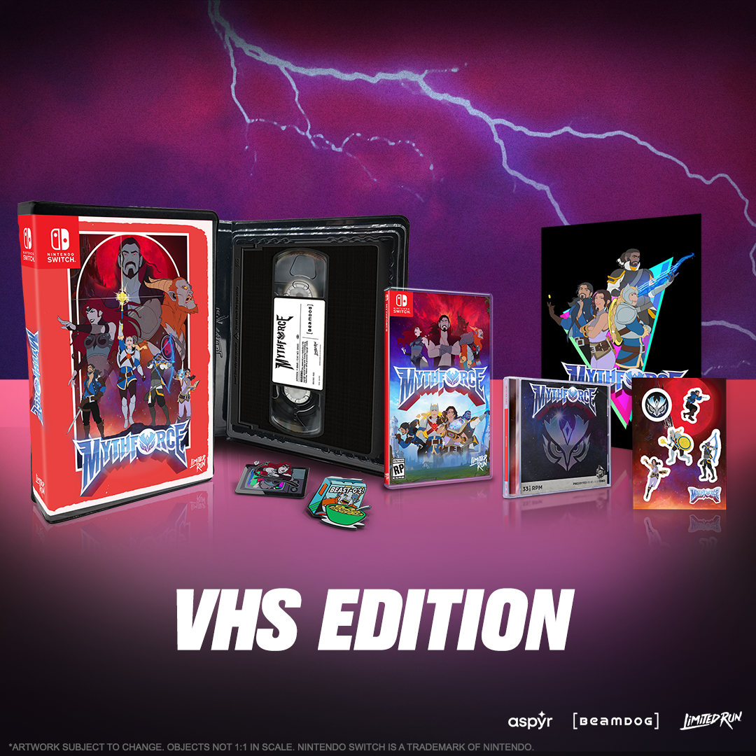 limited-run-mythforce-vhs-edition-switch-spiel-nr-211-sammler image 2