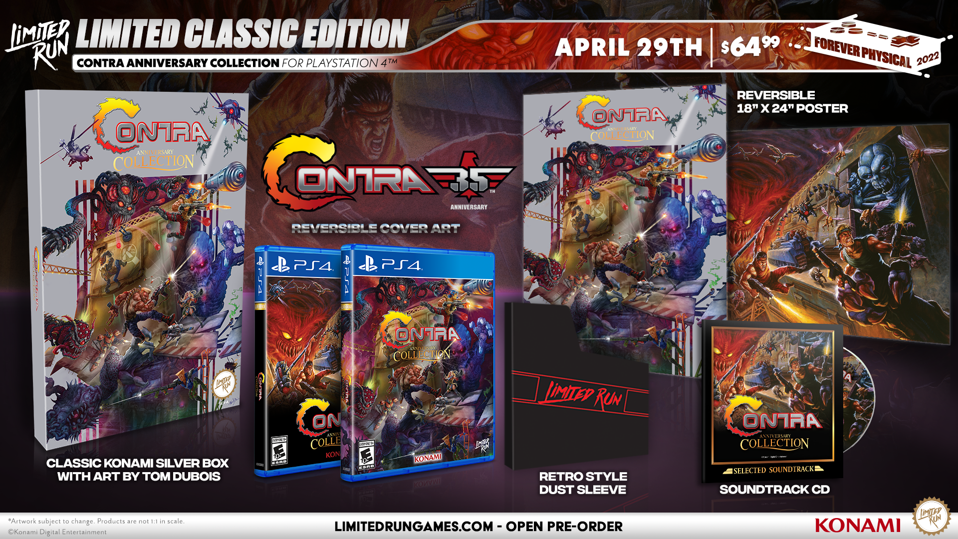 limited-run-contra-anniversary-collection-ps4-spiel-classic-edition-action image 3