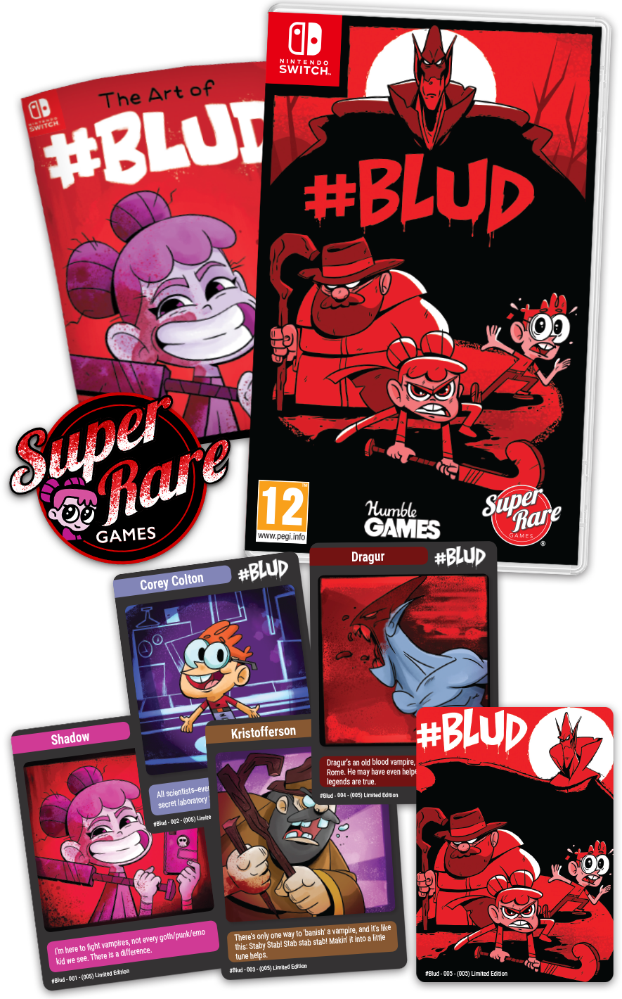 super-rare-pb-39-cyber-shadow-blud-highland-switch-bundle image 3