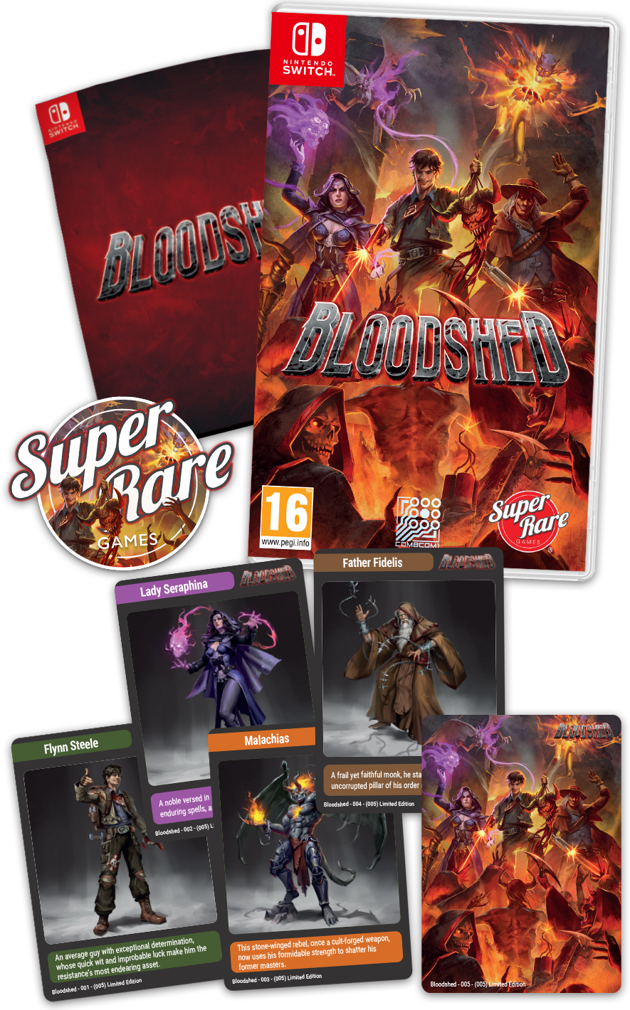 super-rare-games-srg-156-bloodshed-switch-spiel-limitierte-edition image 2