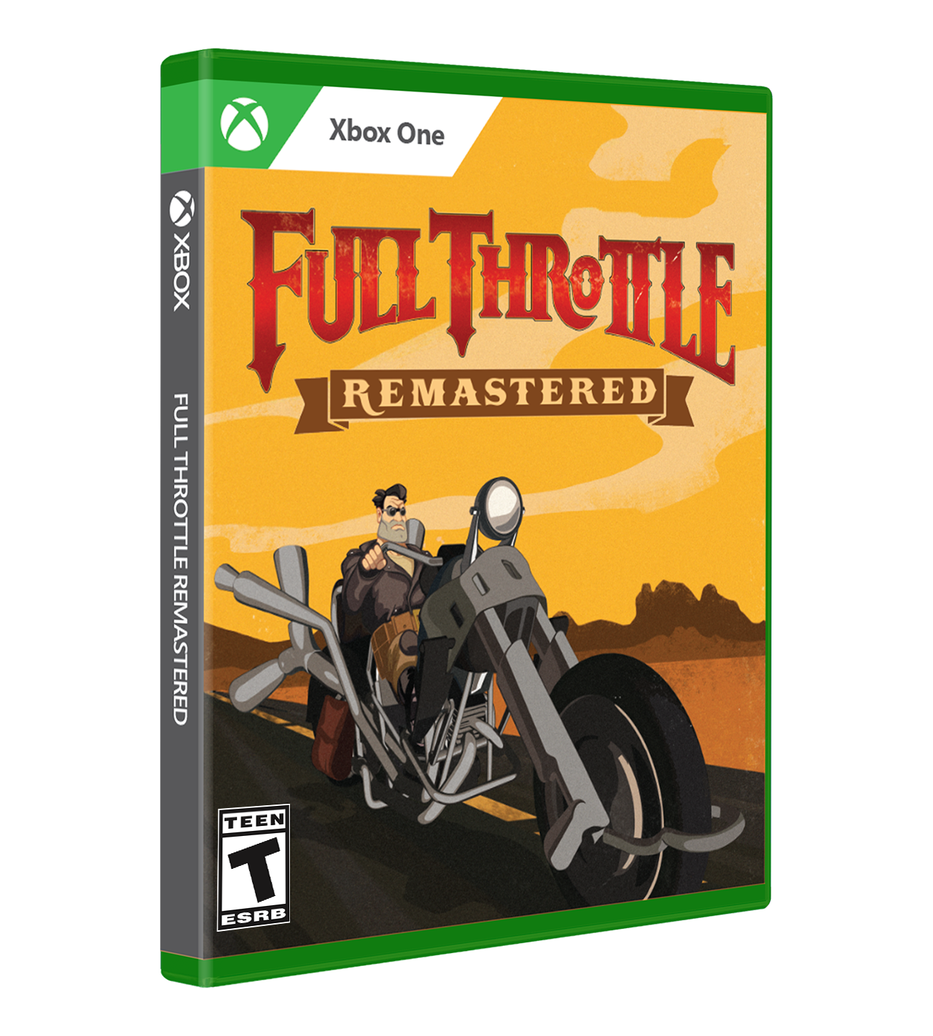 limited-run-4-full-throttle-xbox-spiel-disc-remastered image 1