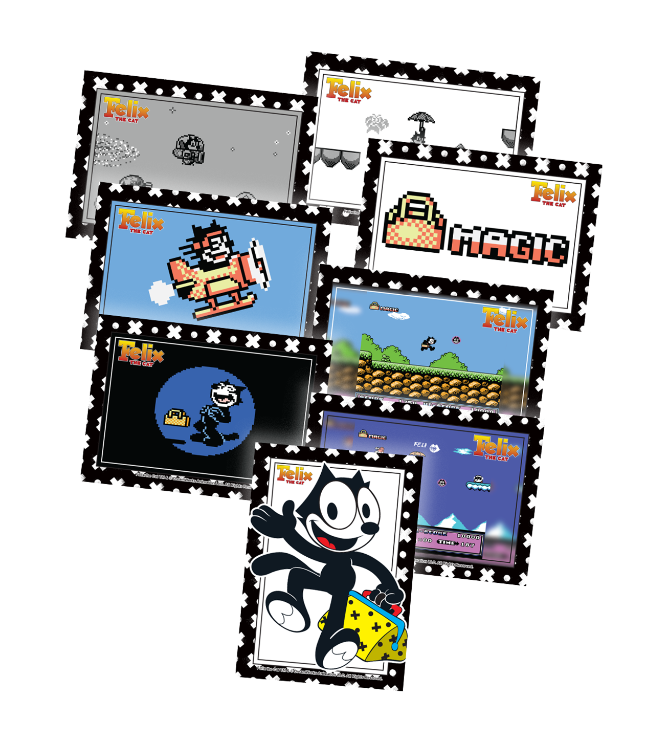 limited-run-felix-the-cat-trading-card-set-sammelkarten-sammler-edition image 1