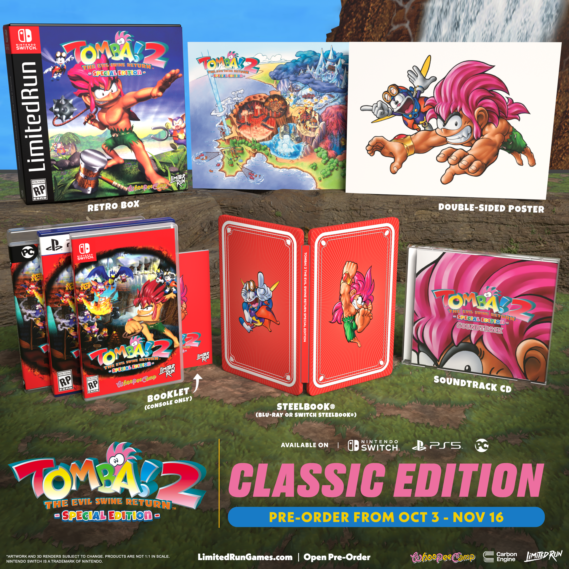limited-run-tomba-2-special-edition-switch-spiel-classic-edition image 2