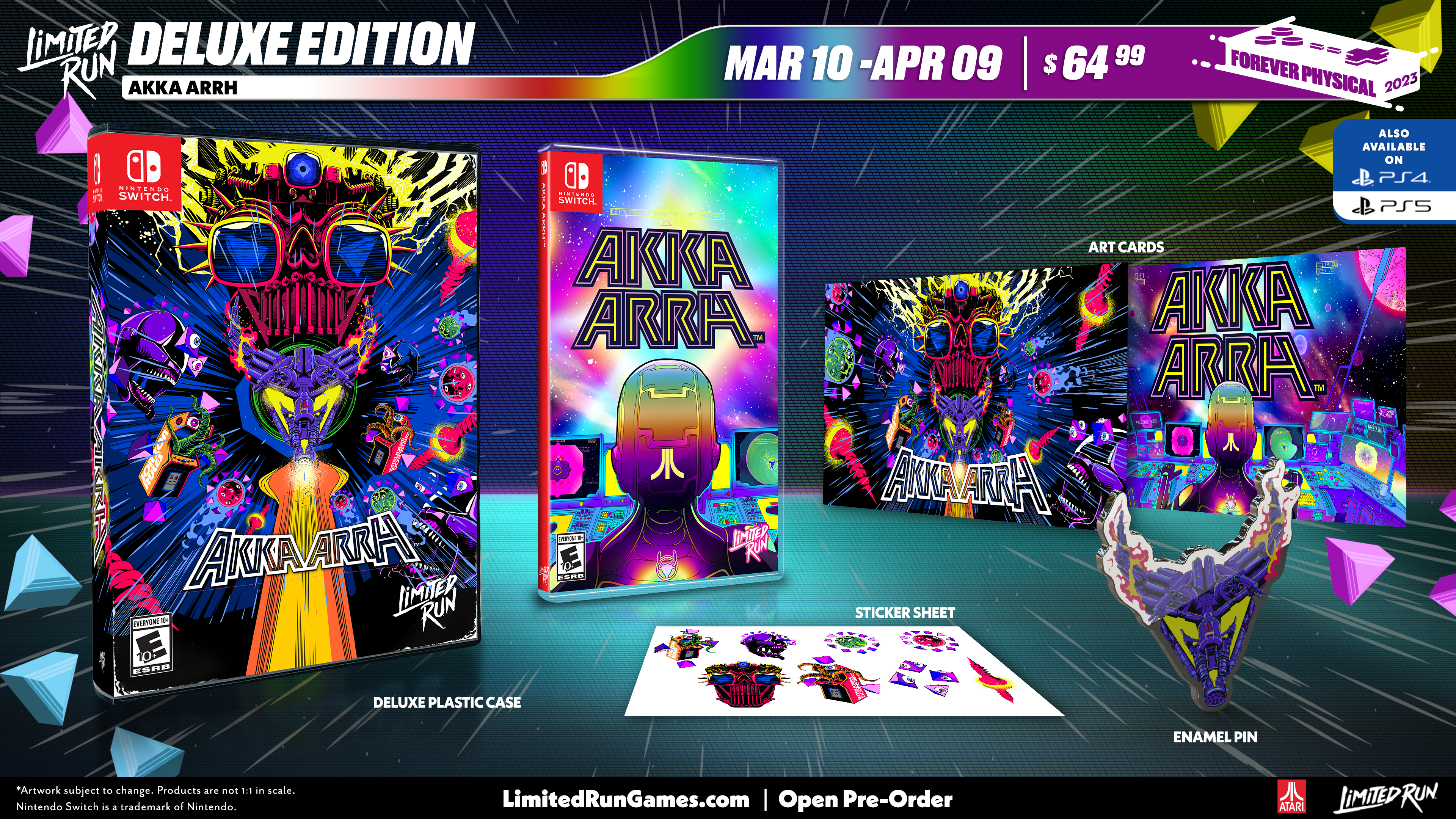 switch-limited-run-akka-arrh-181-deluxe-edition-arcade-shooter image 3