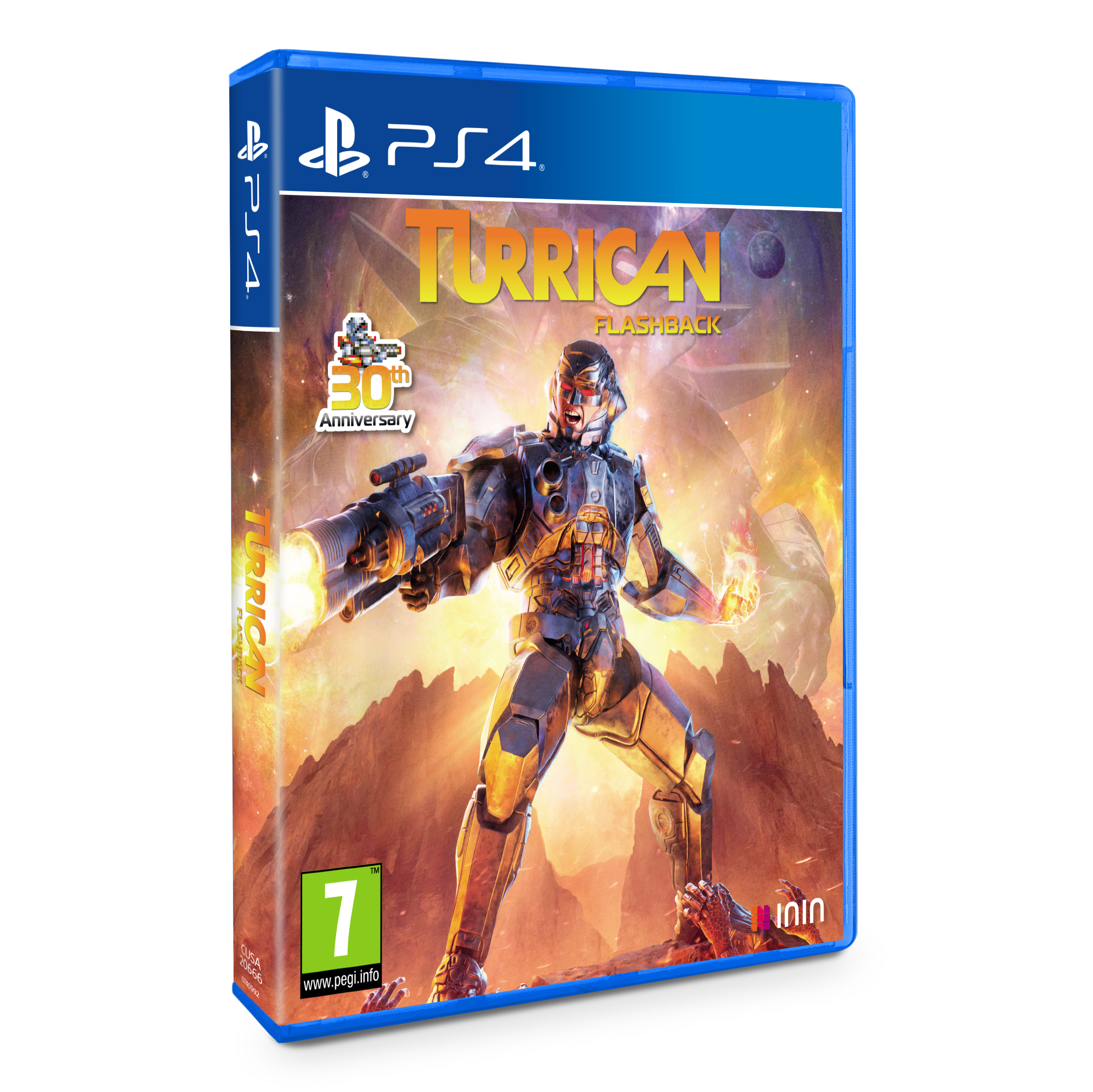 inin-turrican-flashback-ps4-spiel-4in1-collection-retro image 1