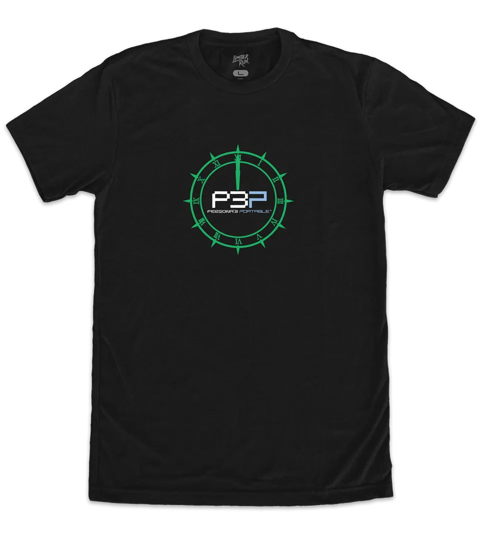limited-run-persona-3-portable-dark-hour-t-shirt-baumwolle image 1