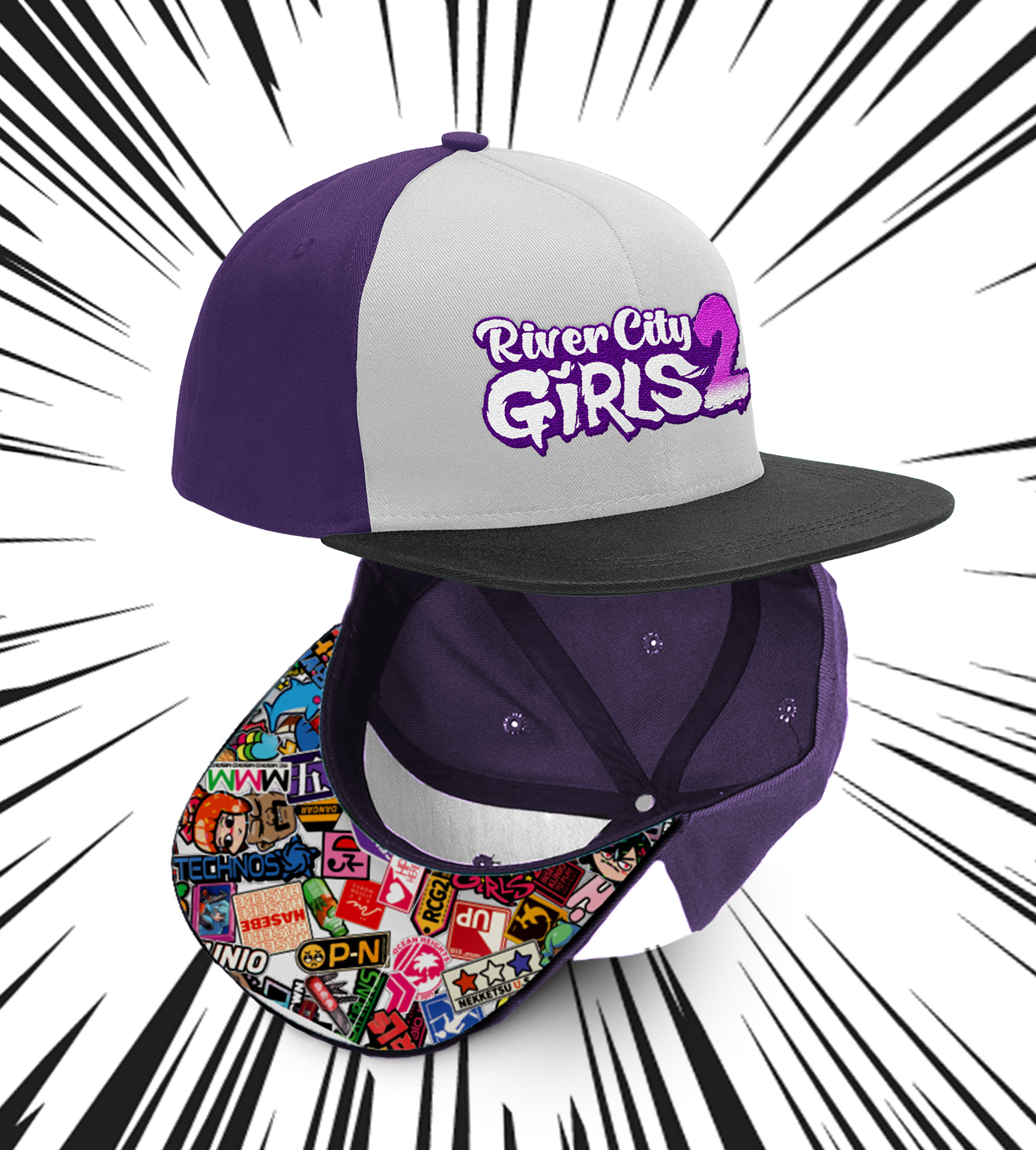 river-city-girls-2-snapback-cap-kappe-wayforward image 2