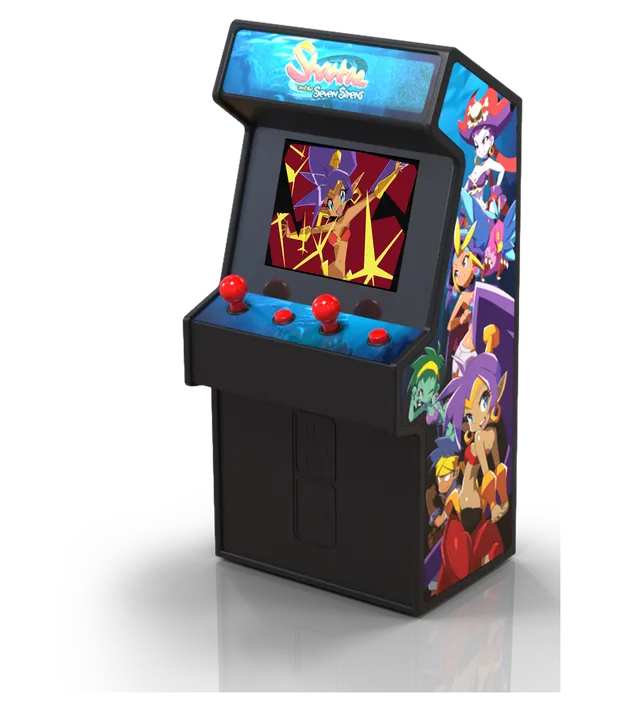 limited-run-shantae-seven-sirens-mini-arcade-cabinet-5-5-zoll image 1