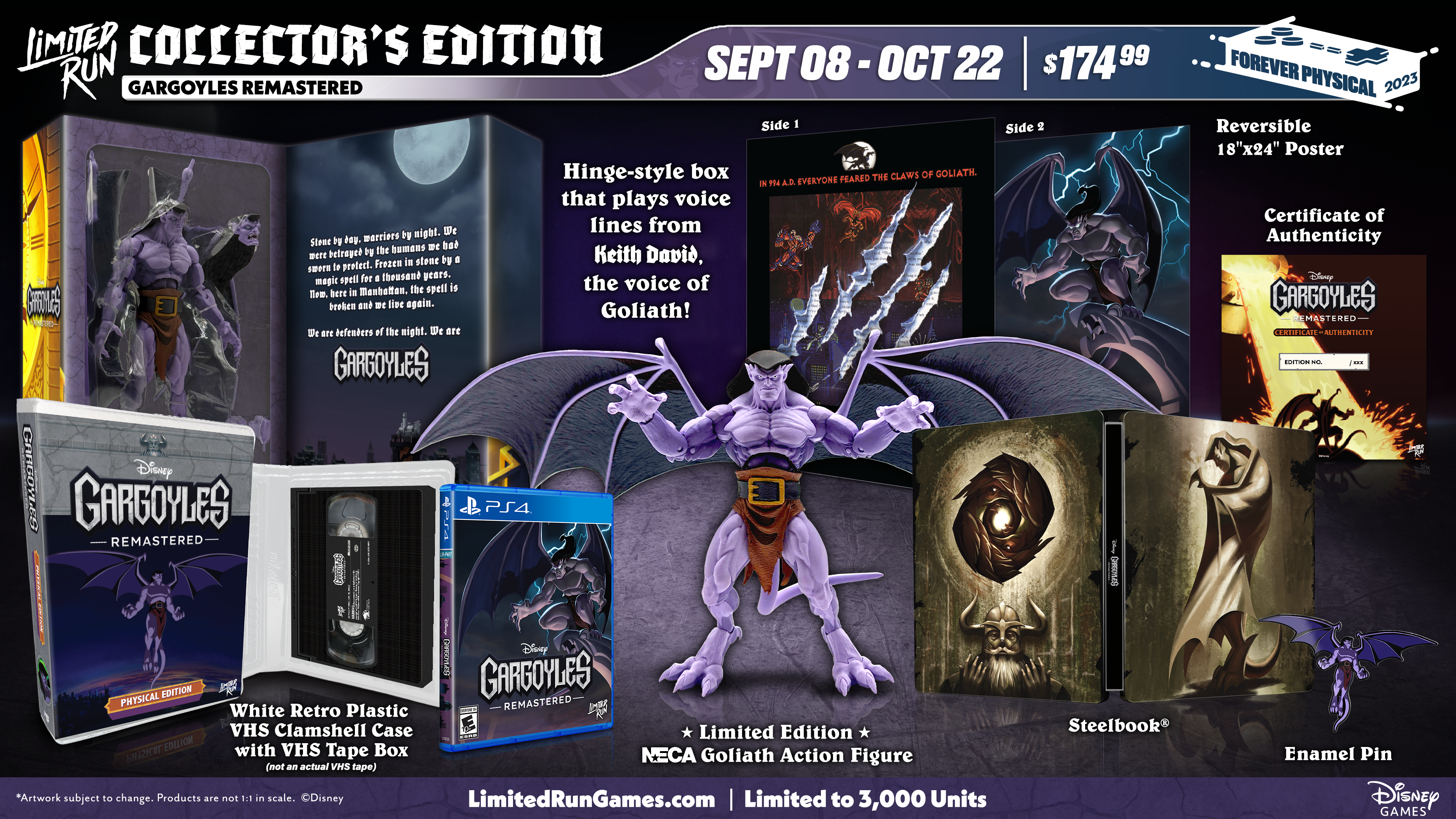 limited-run-531-gargoyles-remastered-ps4-collector-s-edition-action image 3