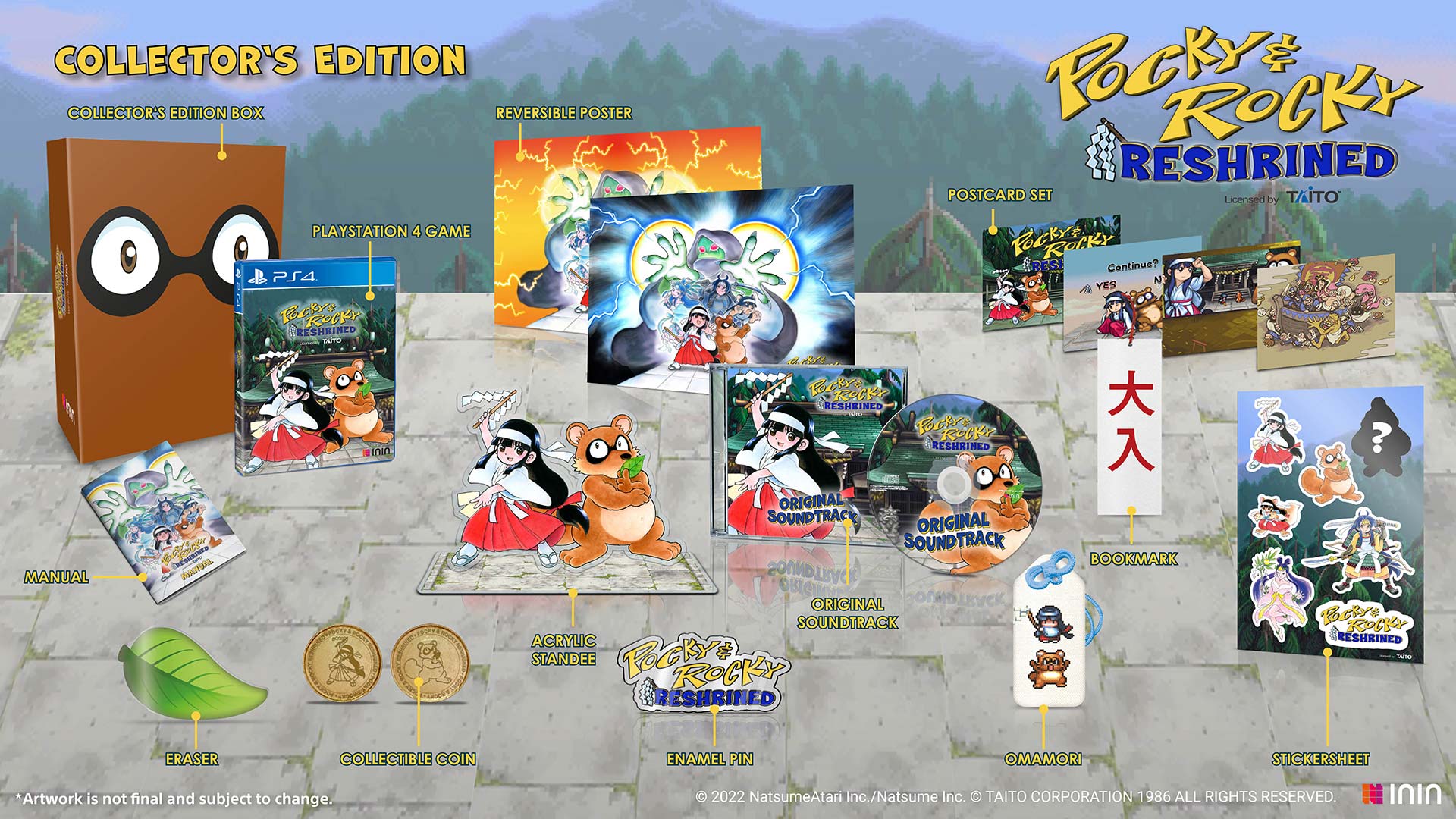 strictly-limited-games-pocky-rocky-reshrined-collector-s-edition-ps4 image 2