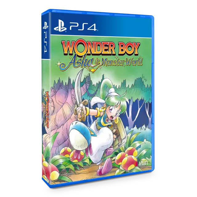 inin-wonder-boy-asha-in-monster-world-limited-ps4-spiel-b-ware image 1