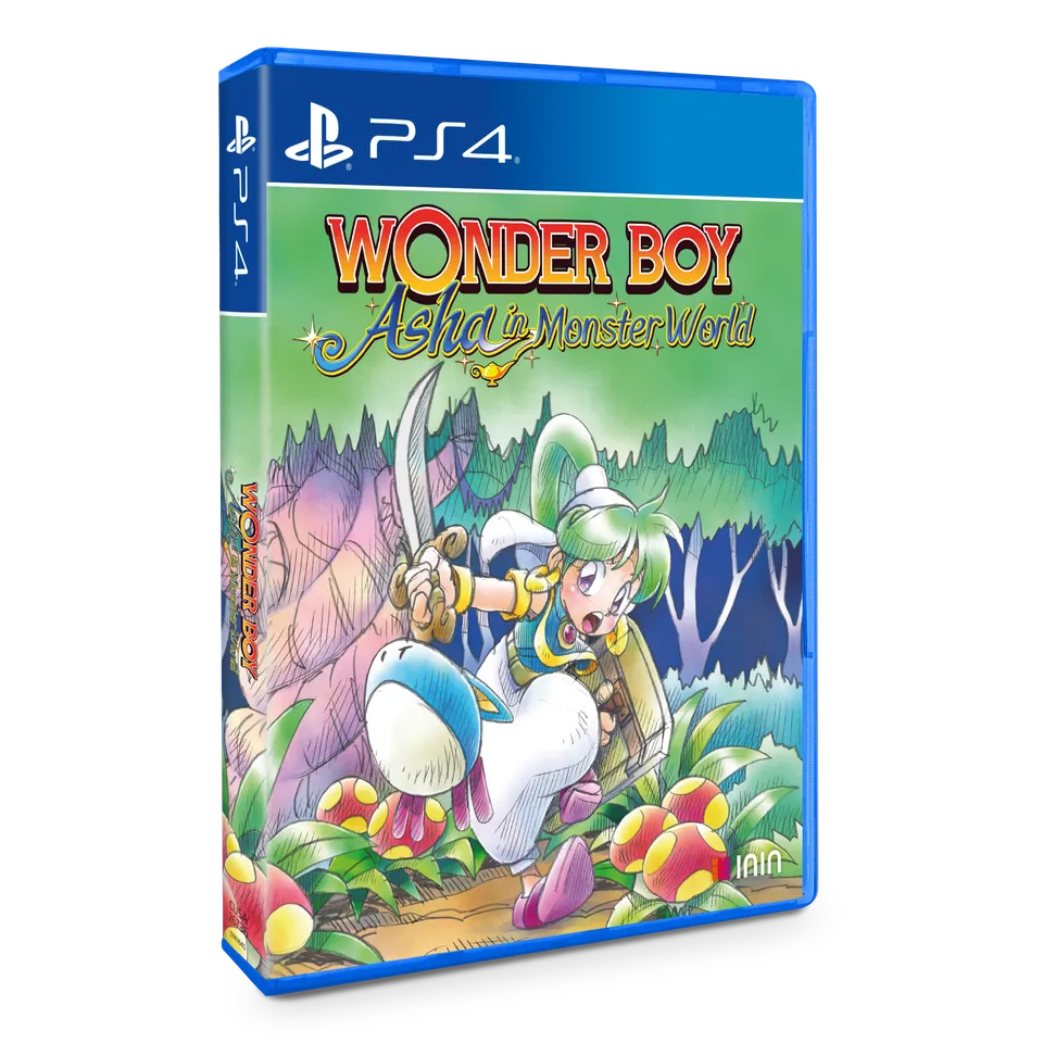 inin-wonder-boy-asha-in-monster-world-limited-ps4-spiel-b-ware image 1