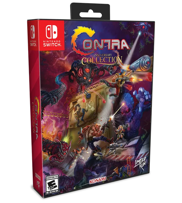 limited-run-140-contra-anniversary-collection-switch-spiel-hard-corps-edition image 1
