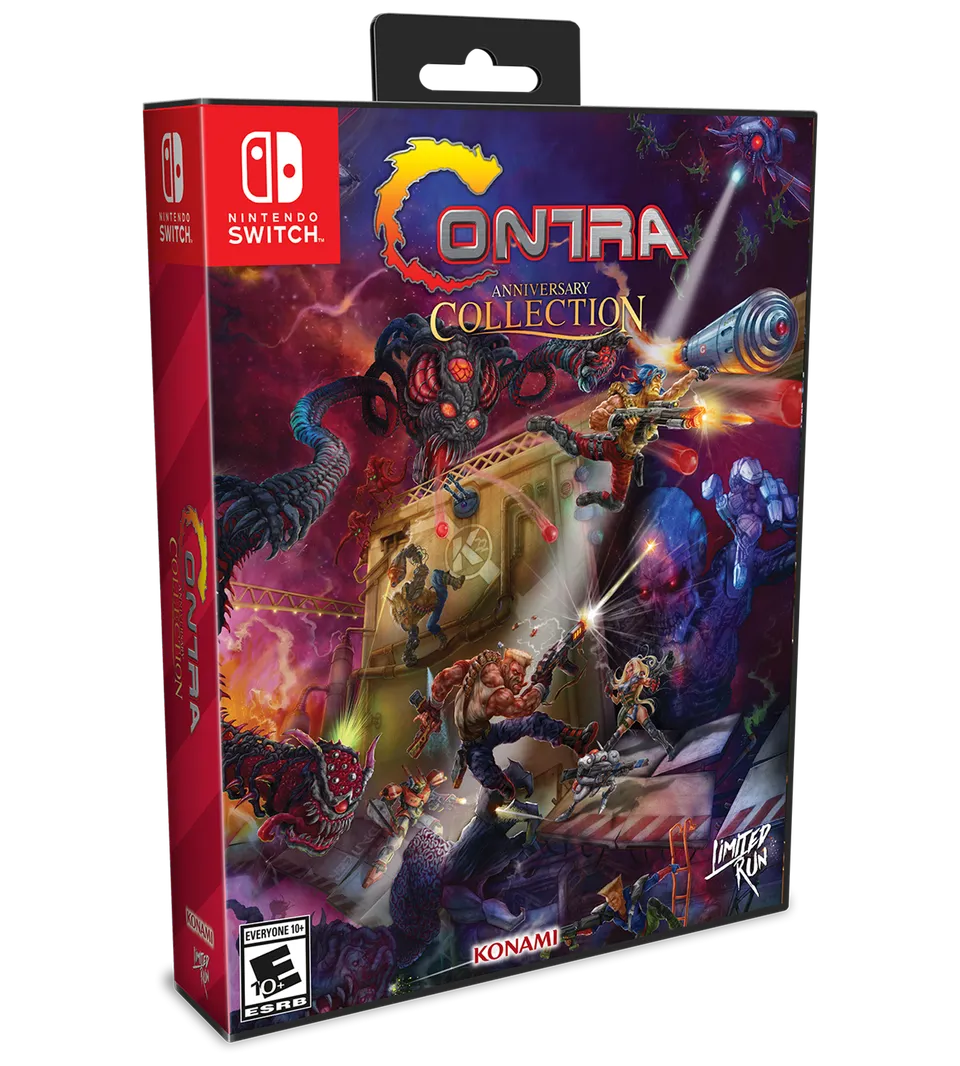 limited-run-140-contra-anniversary-collection-switch-spiel-hard-corps-edition image 1
