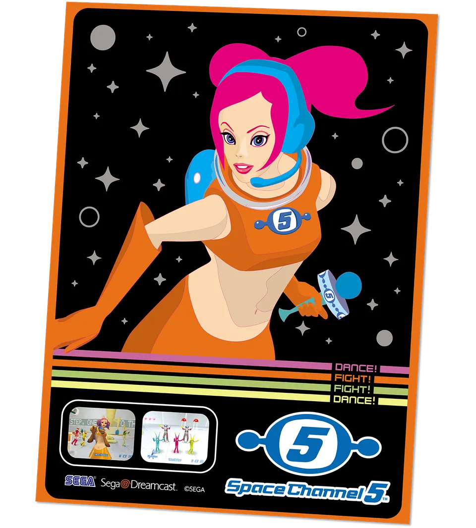 limited-run-space-channel-5-poster-merch-plakat image 1