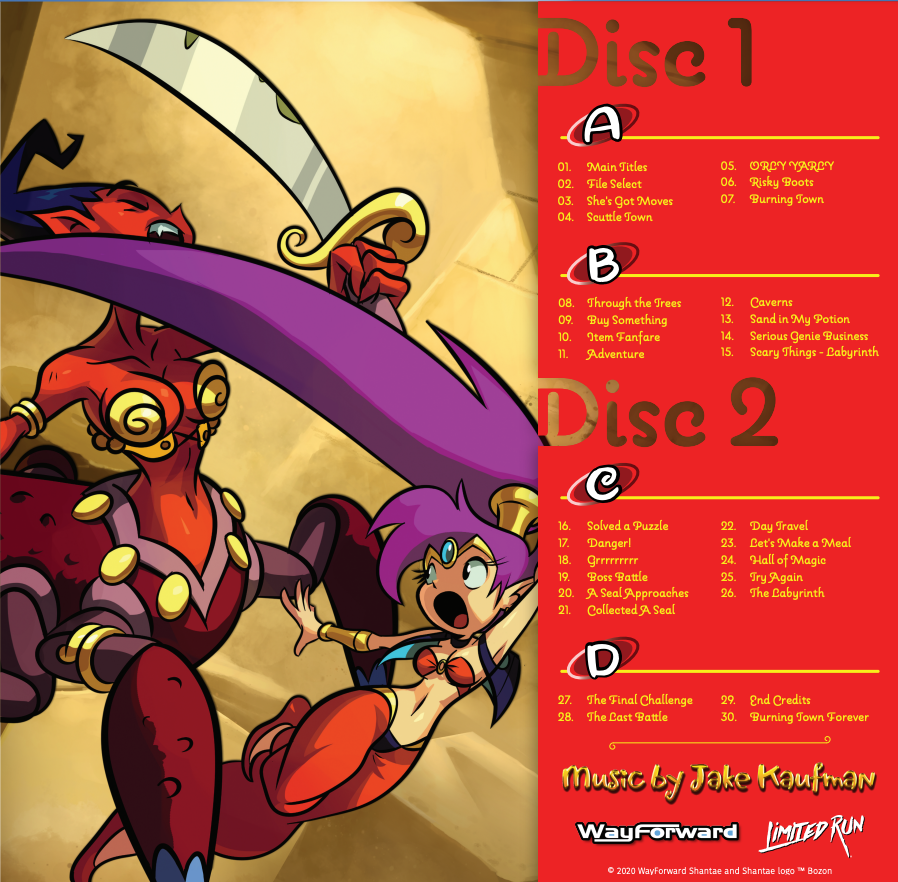 limited-run-games-shantae-risky-s-revenge-2lp-vinyl-soundtrack image 6