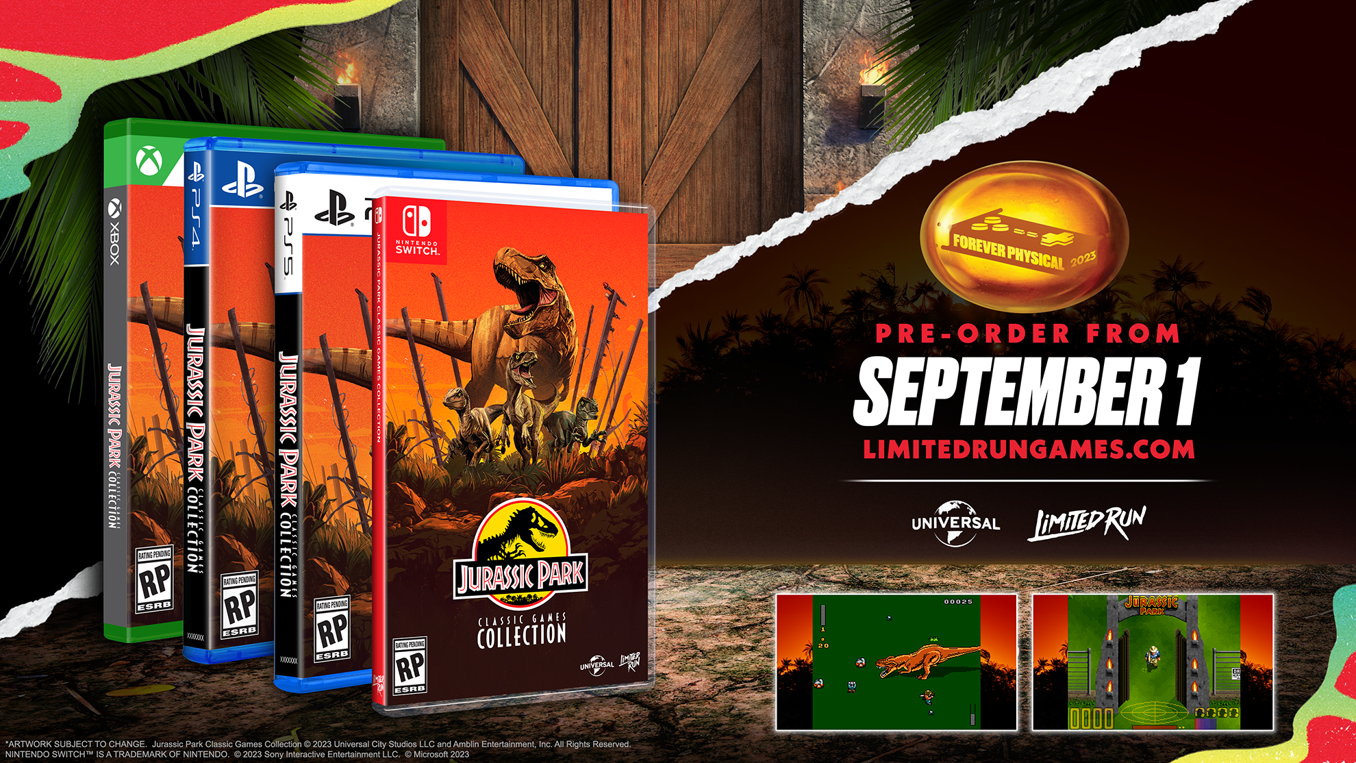 limited-run-jurassic-park-classic-games-ps4-spiel-sammlung image 3