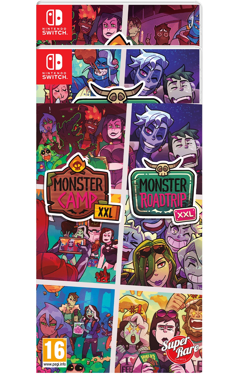 super-rare-games-srg-107-108-monster-camp-roadtrip-switch-doppelpack image 4